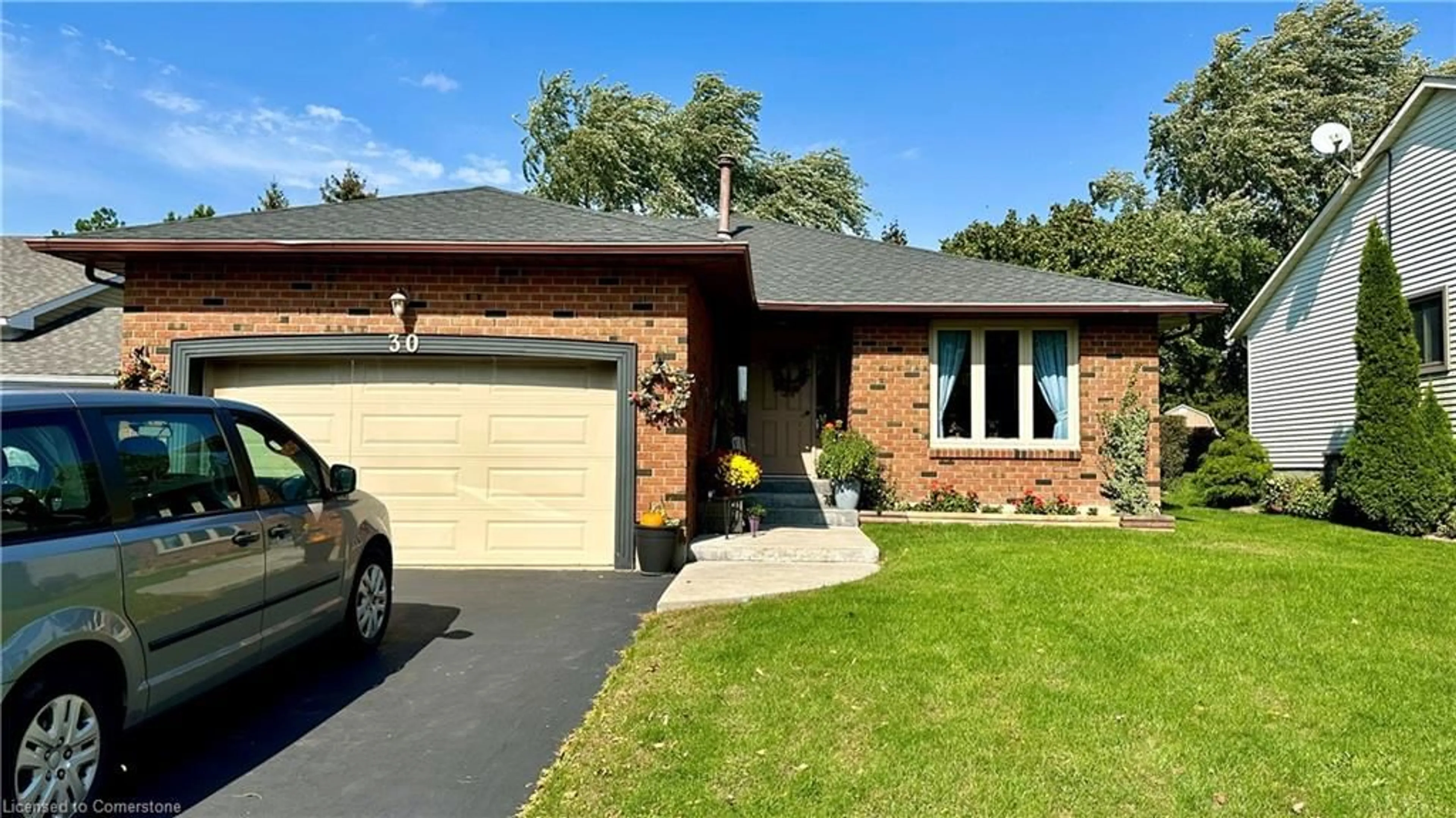 Home with brick exterior material for 30 Woodfield Ave, Townsend Ontario N0A 1S0