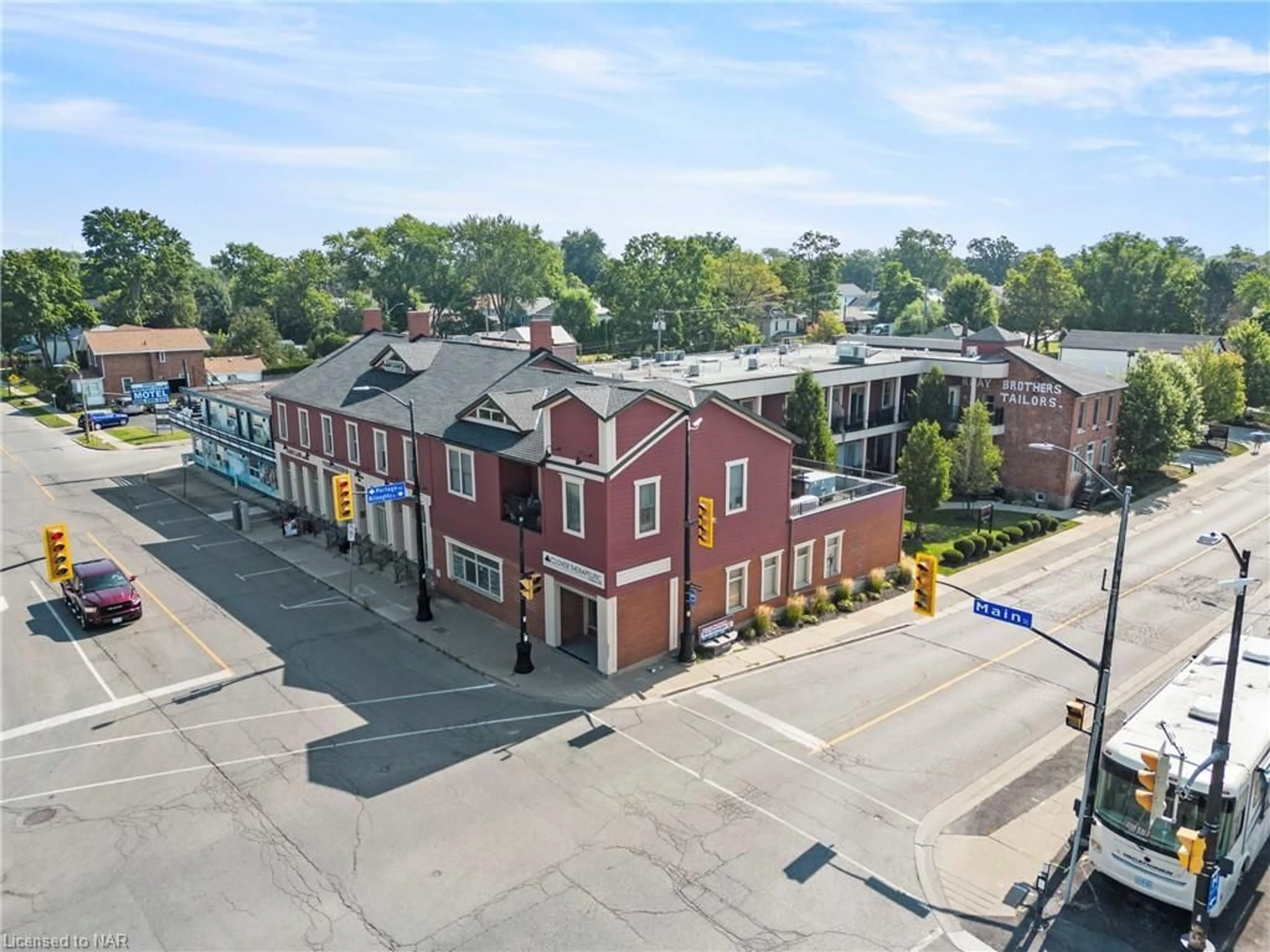 A pic from exterior of the house or condo, the street view for 3710 MAIN ST Main Street St #202, Niagara Falls Ontario L2G 6B1