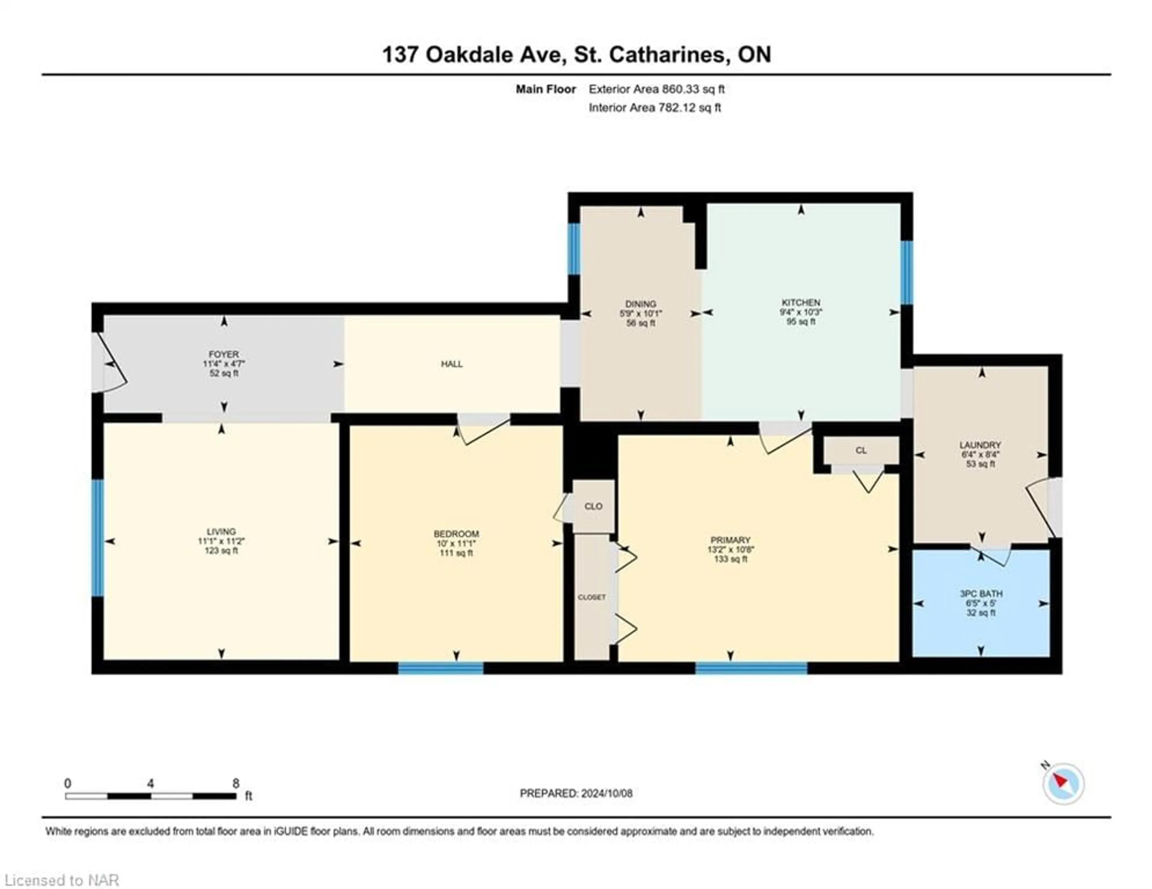 Floor plan for 137 Oakdale Ave, St. Catharines Ontario L2P 2L3