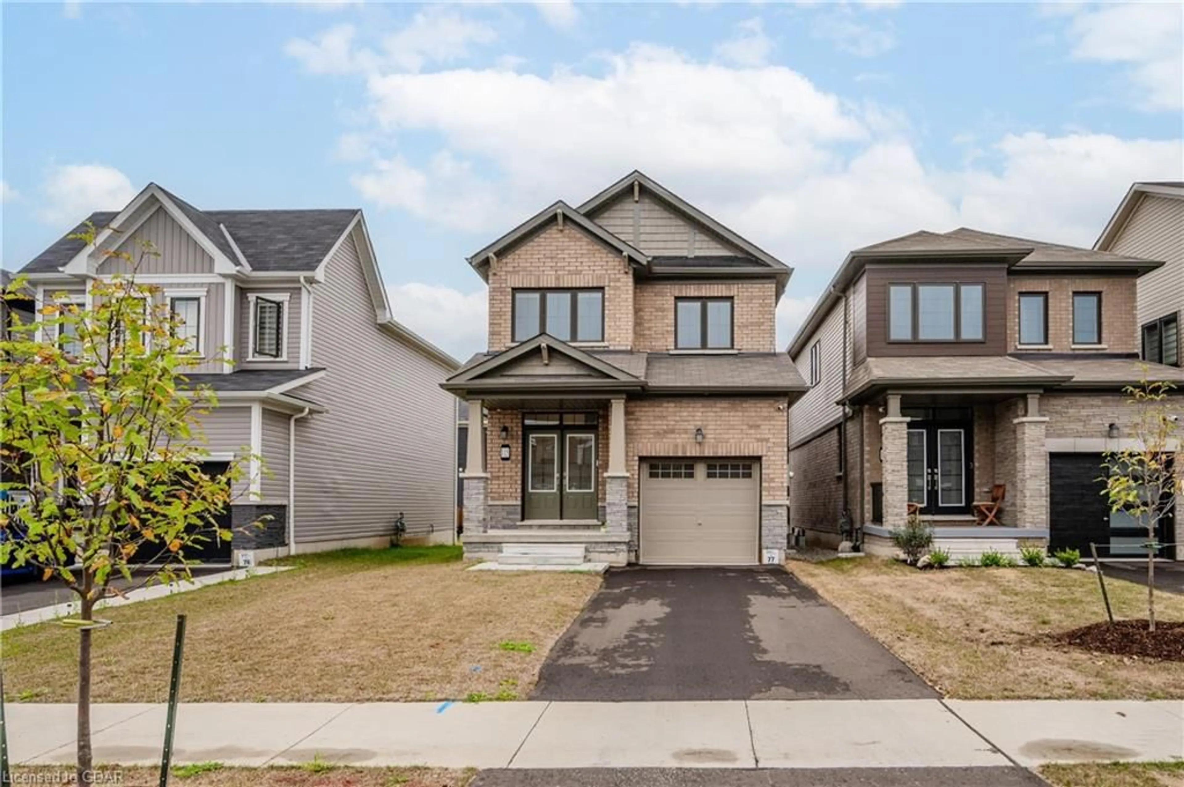 Frontside or backside of a home, the street view for 115 Eva Drive, Breslau Ontario N0B 1M0