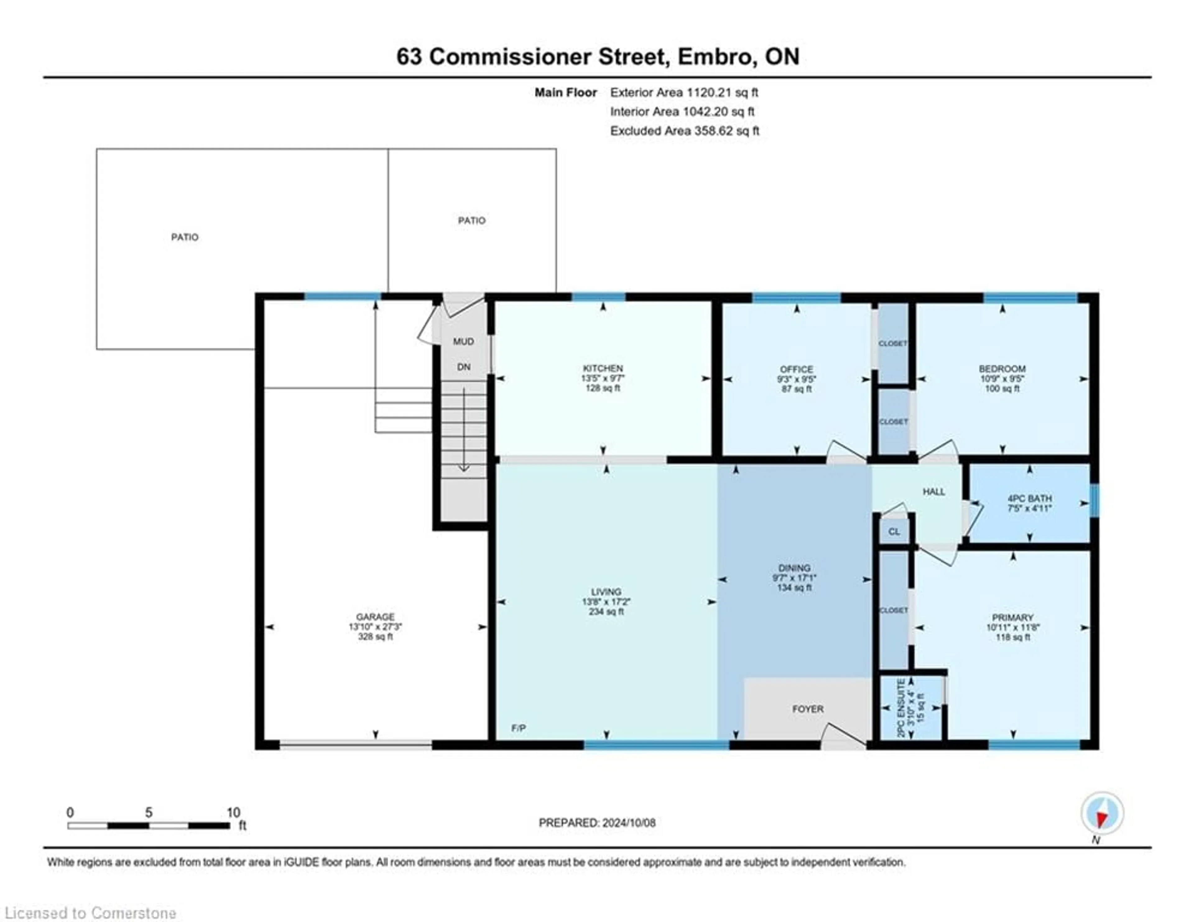 Floor plan for 63 Commissioner St, Embro Ontario N0J 1J0