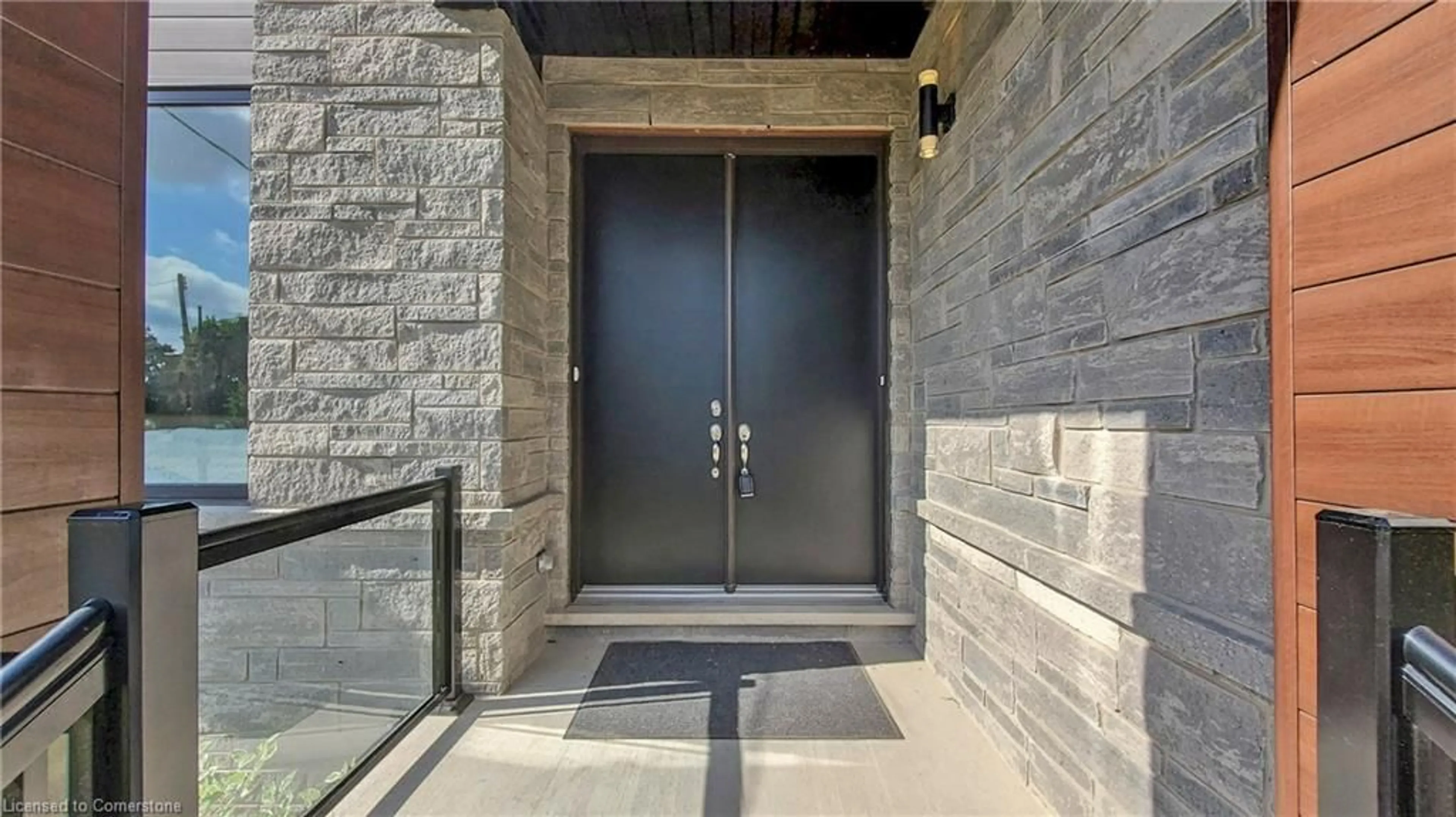 Indoor entryway, cement floor for 48 Miller Dr, Ancaster Ontario L9G 2H9