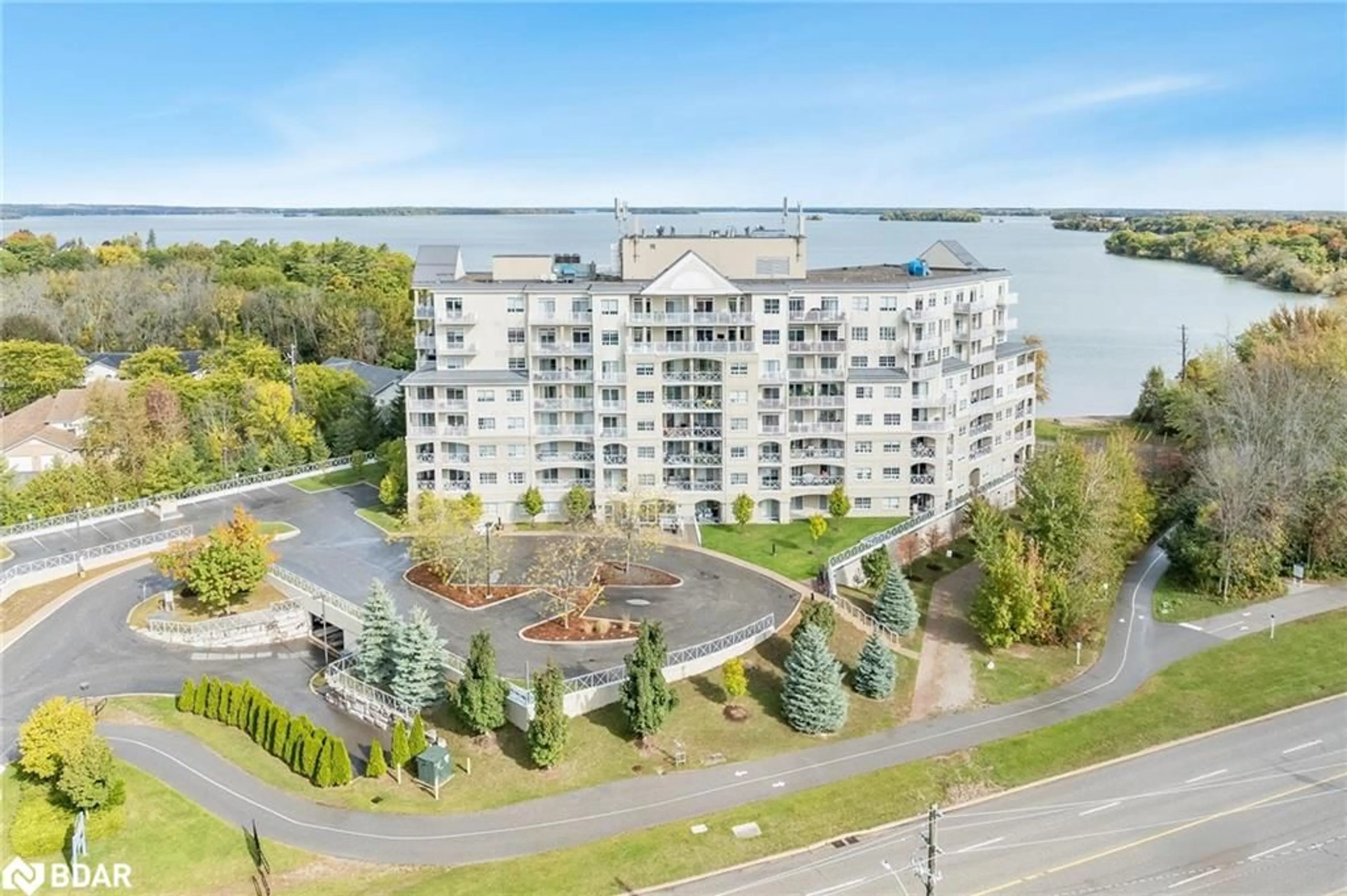 A pic from exterior of the house or condo, the view of lake or river for 354 Atherley Rd #214, Orillia Ontario L3V 0B8