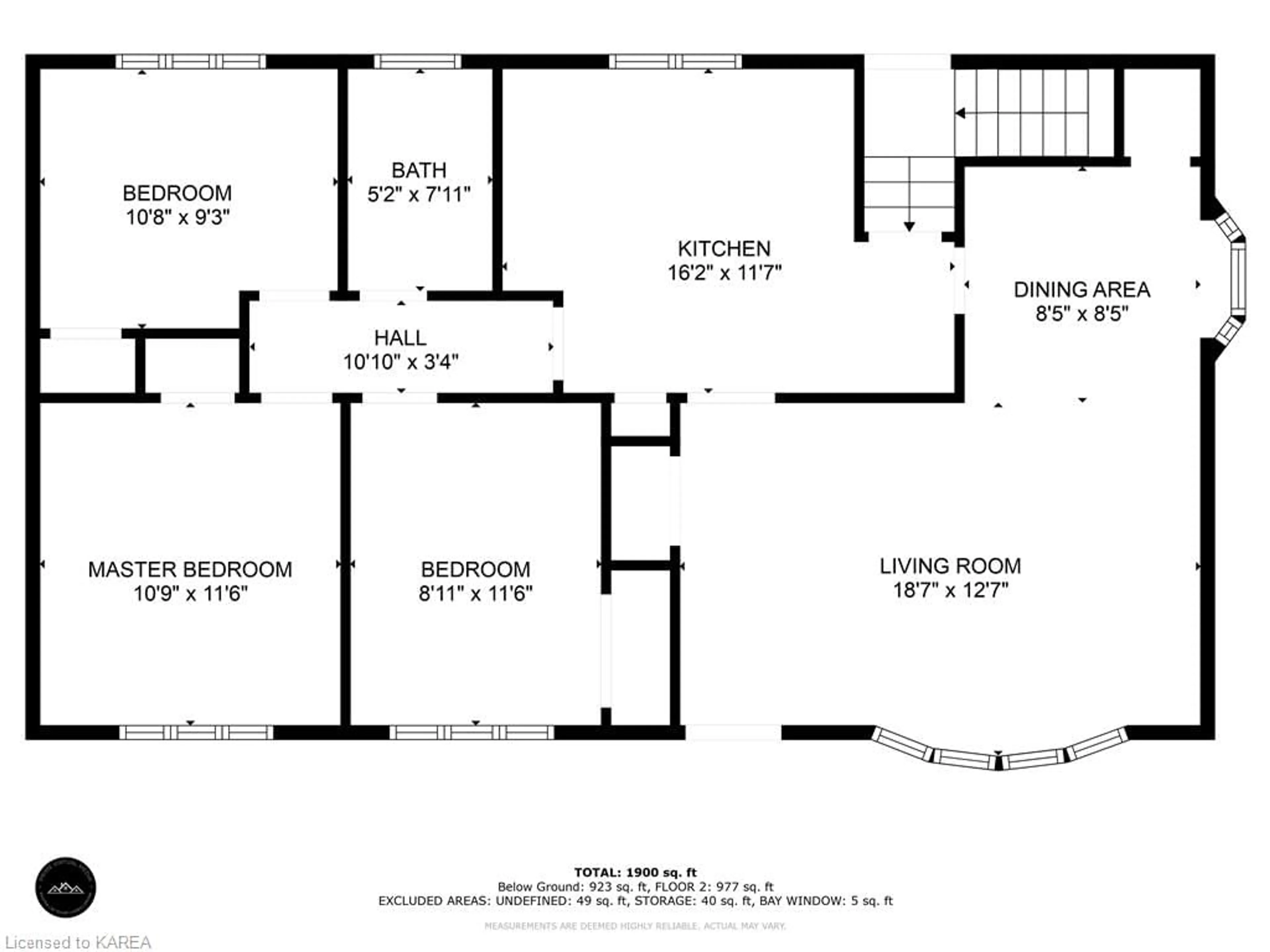 Floor plan for 3 Morden Cres, Amherstview Ontario K7N 1K1