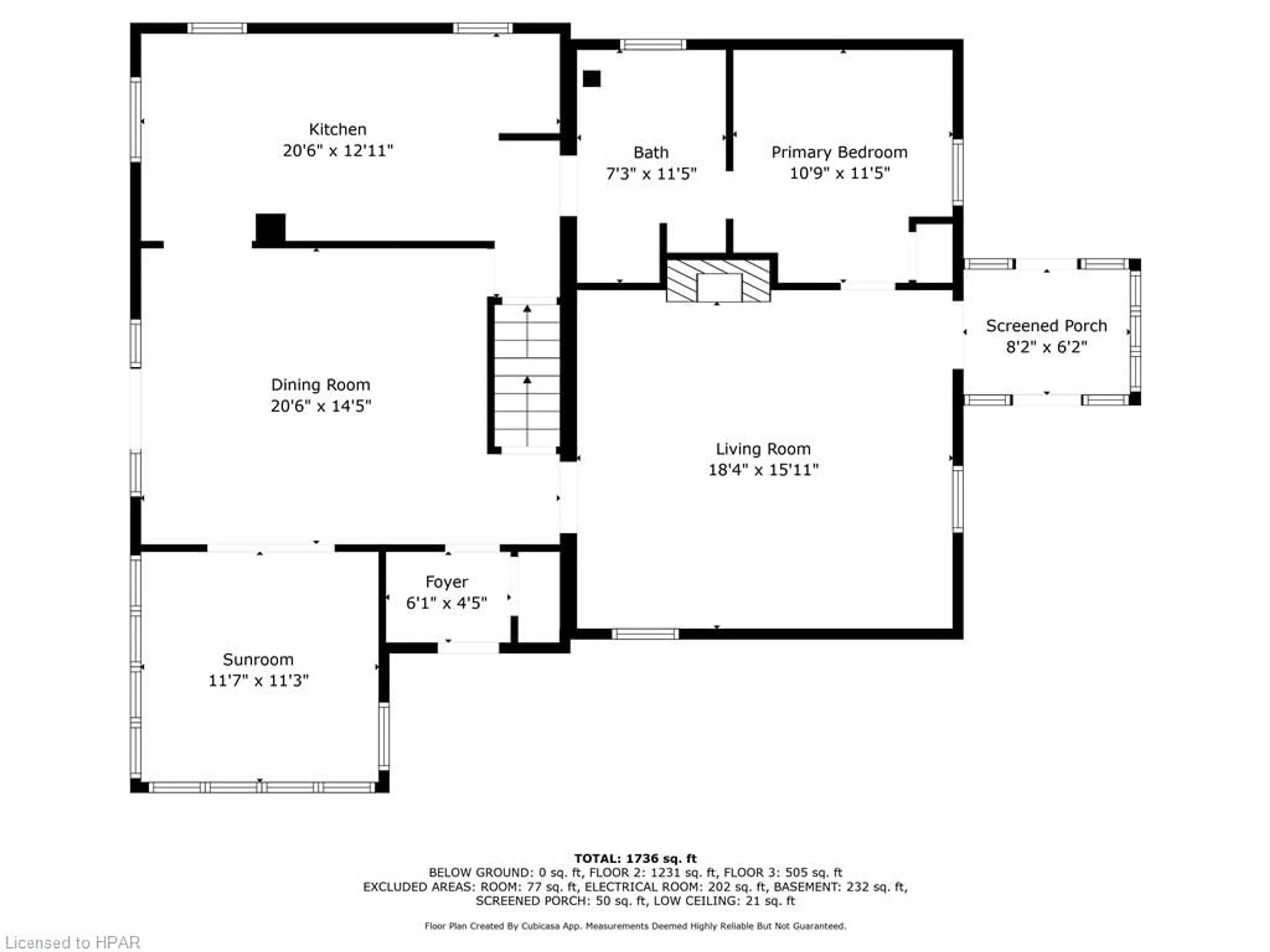 Floor plan for 26 Bayfield Terr, Bayfield Ontario N0M 1G0