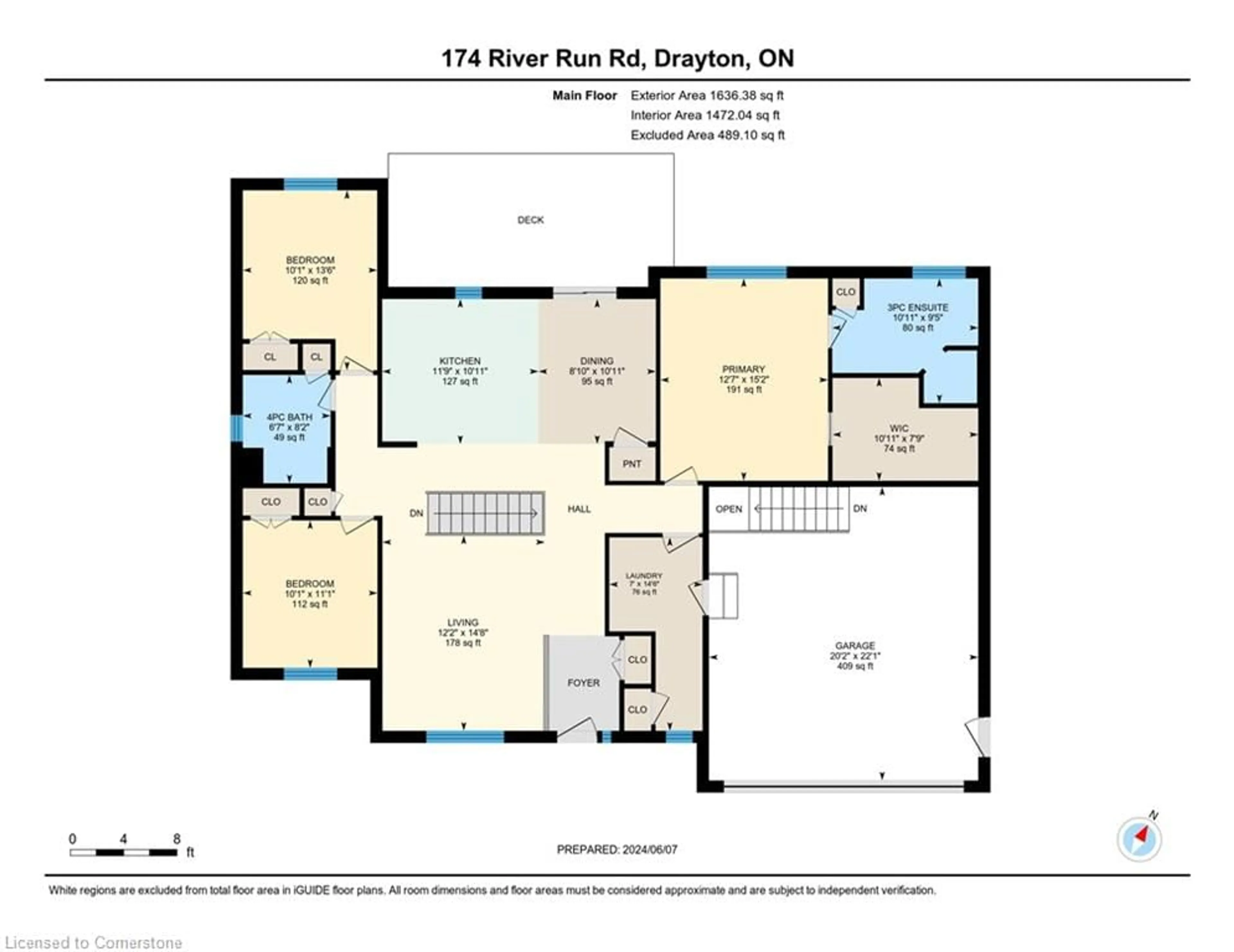 Floor plan for 174 River Run Rd, Drayton Ontario N0G 1P0