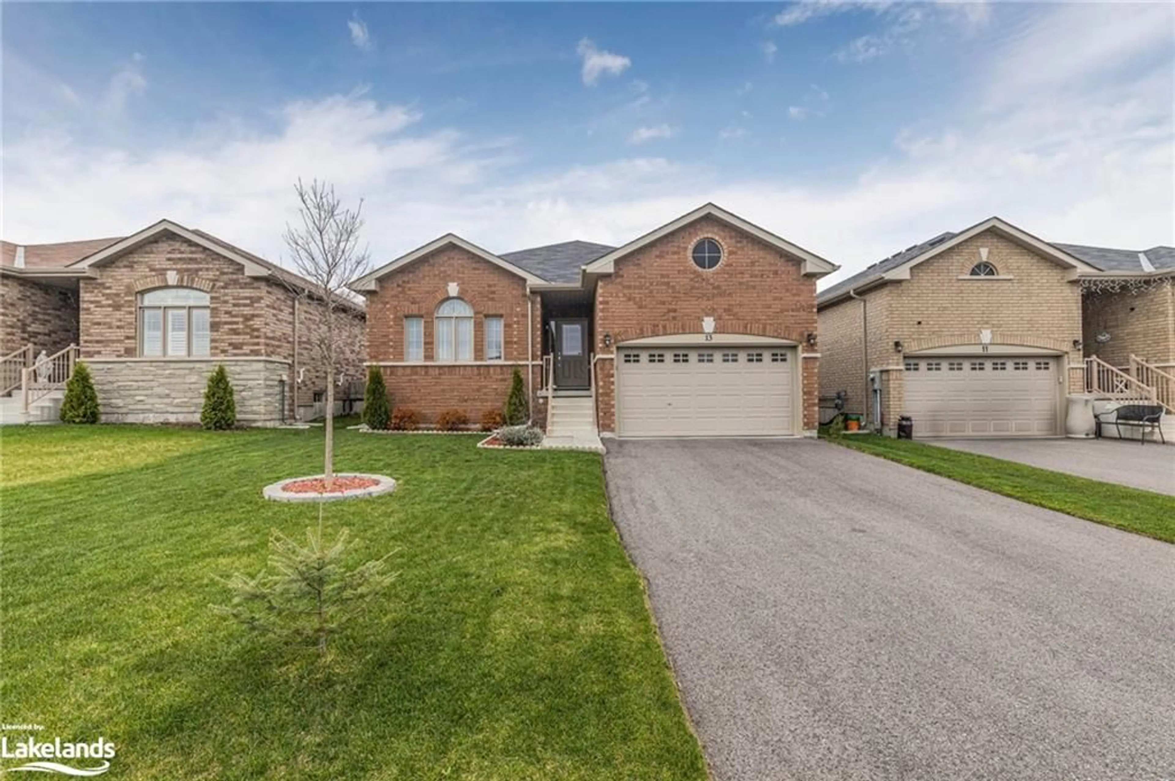 Frontside or backside of a home, the street view for 13 Hewson Street, Penetang Ontario L9M 0V7