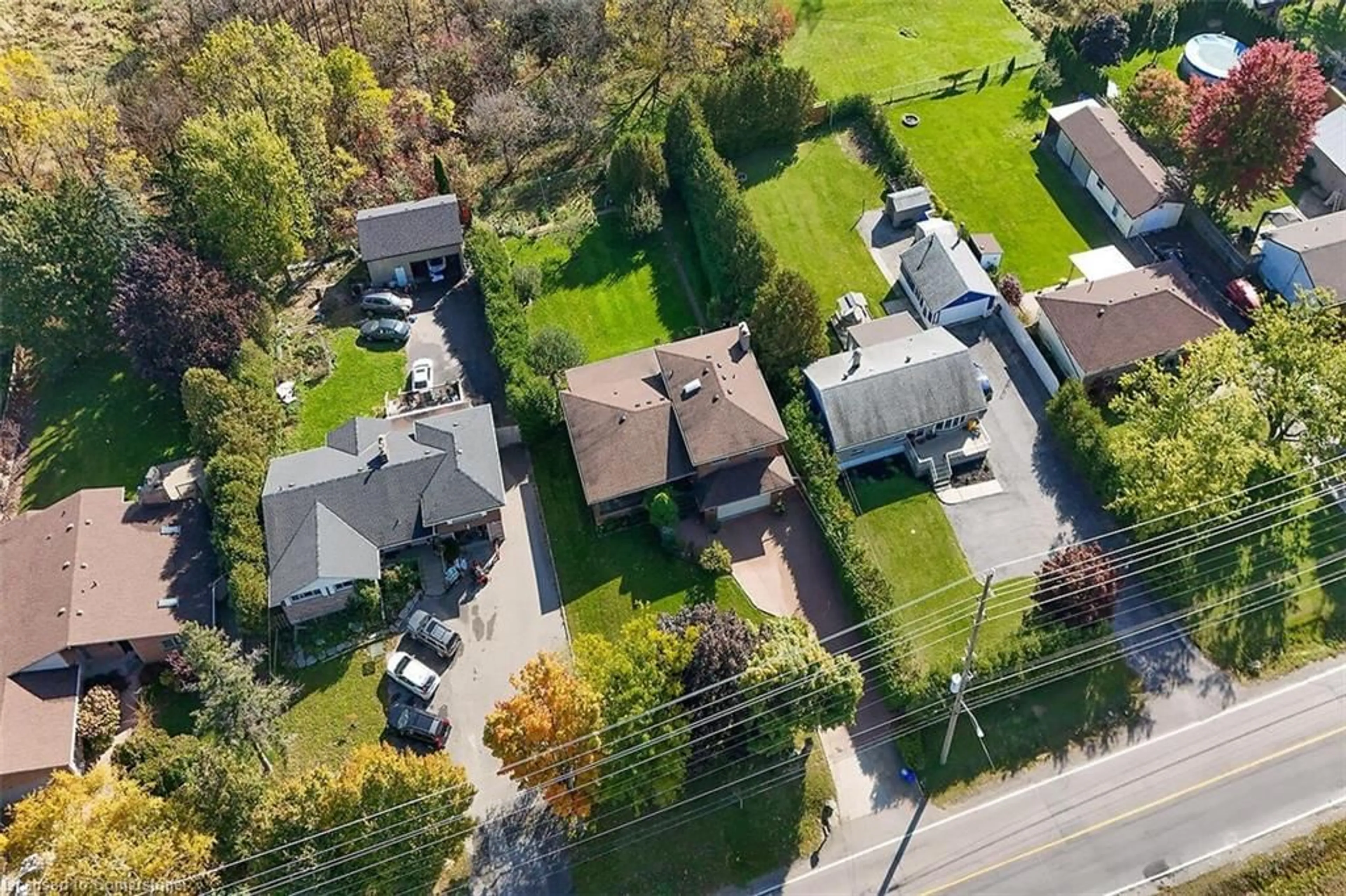 Frontside or backside of a home, the street view for 53 Glover Rd, Hamilton Ontario L8W 3S8