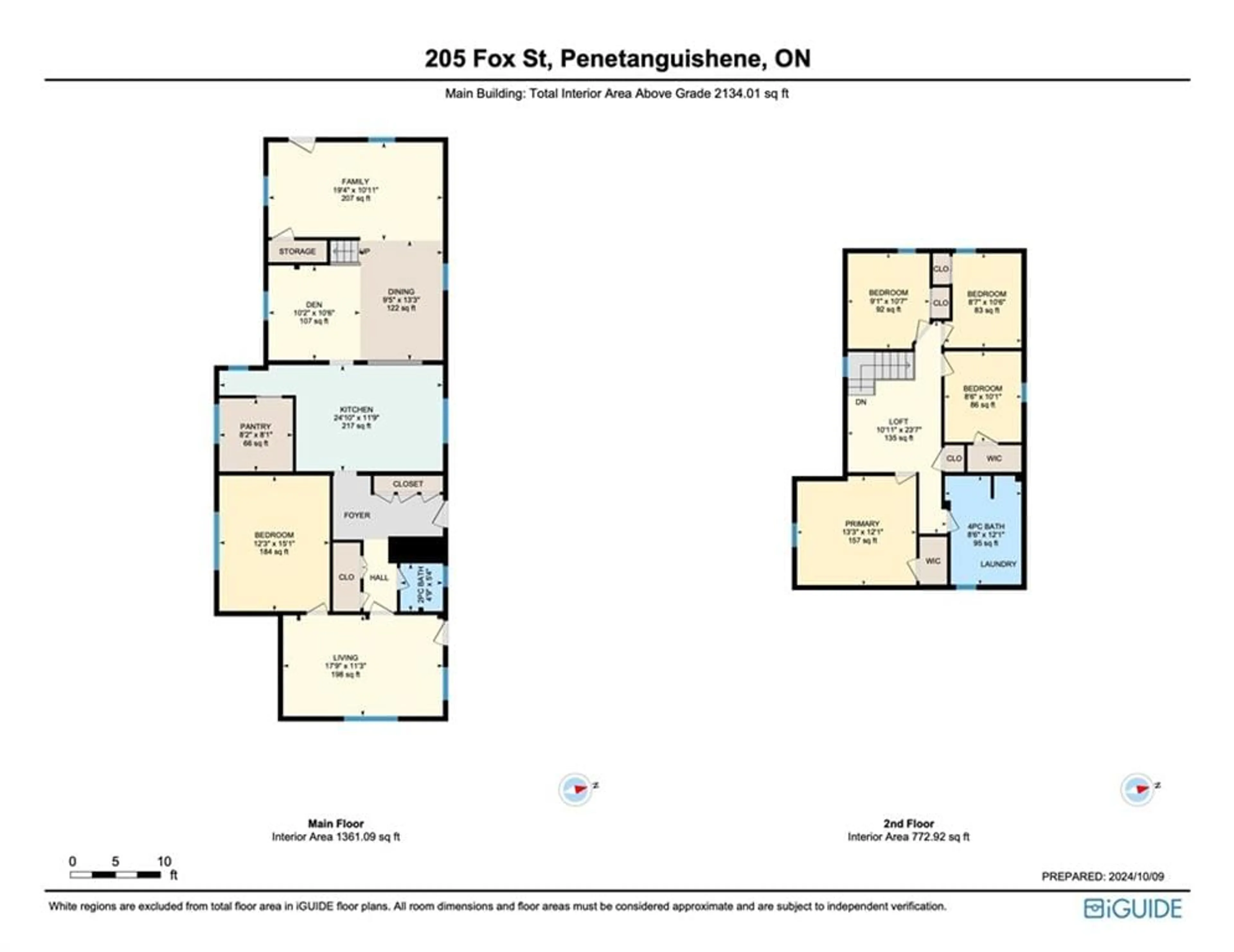 Floor plan for 205 Fox St, Penetanguishene Ontario L9M 1E7