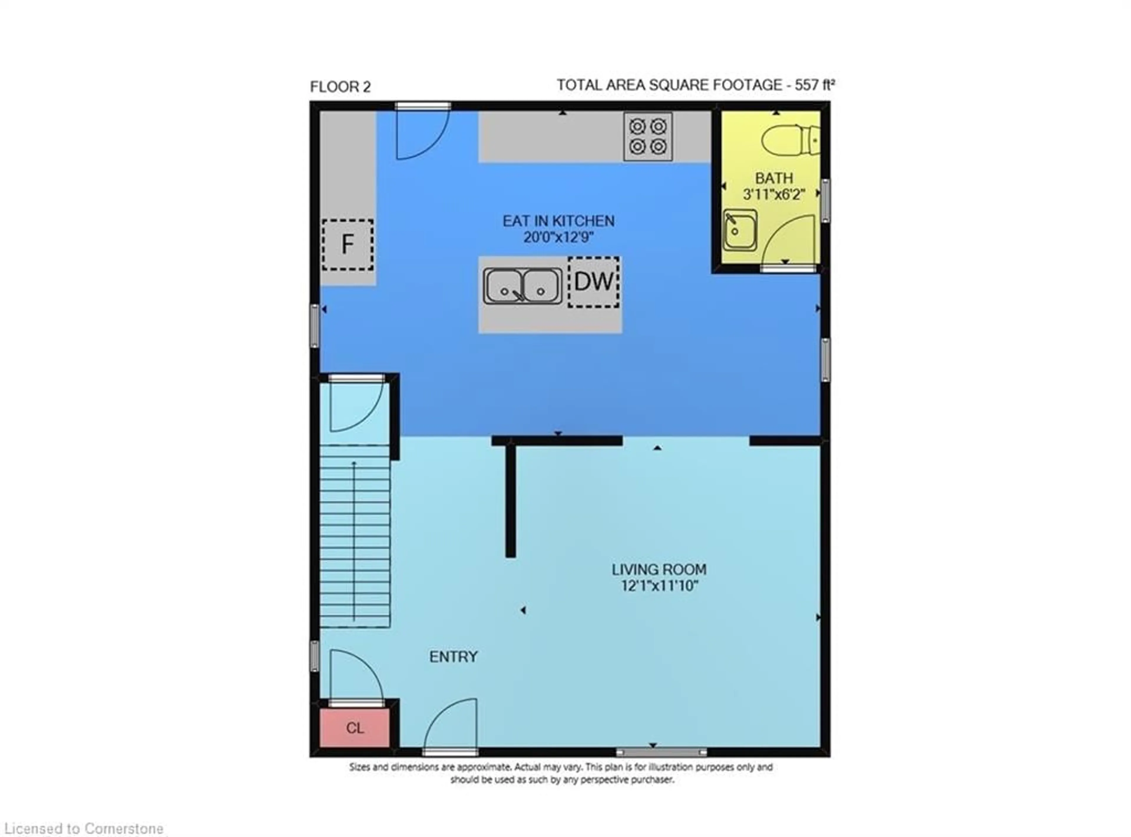 Floor plan for 2 Berryman Ave, St. Catharines Ontario L2R 3W9