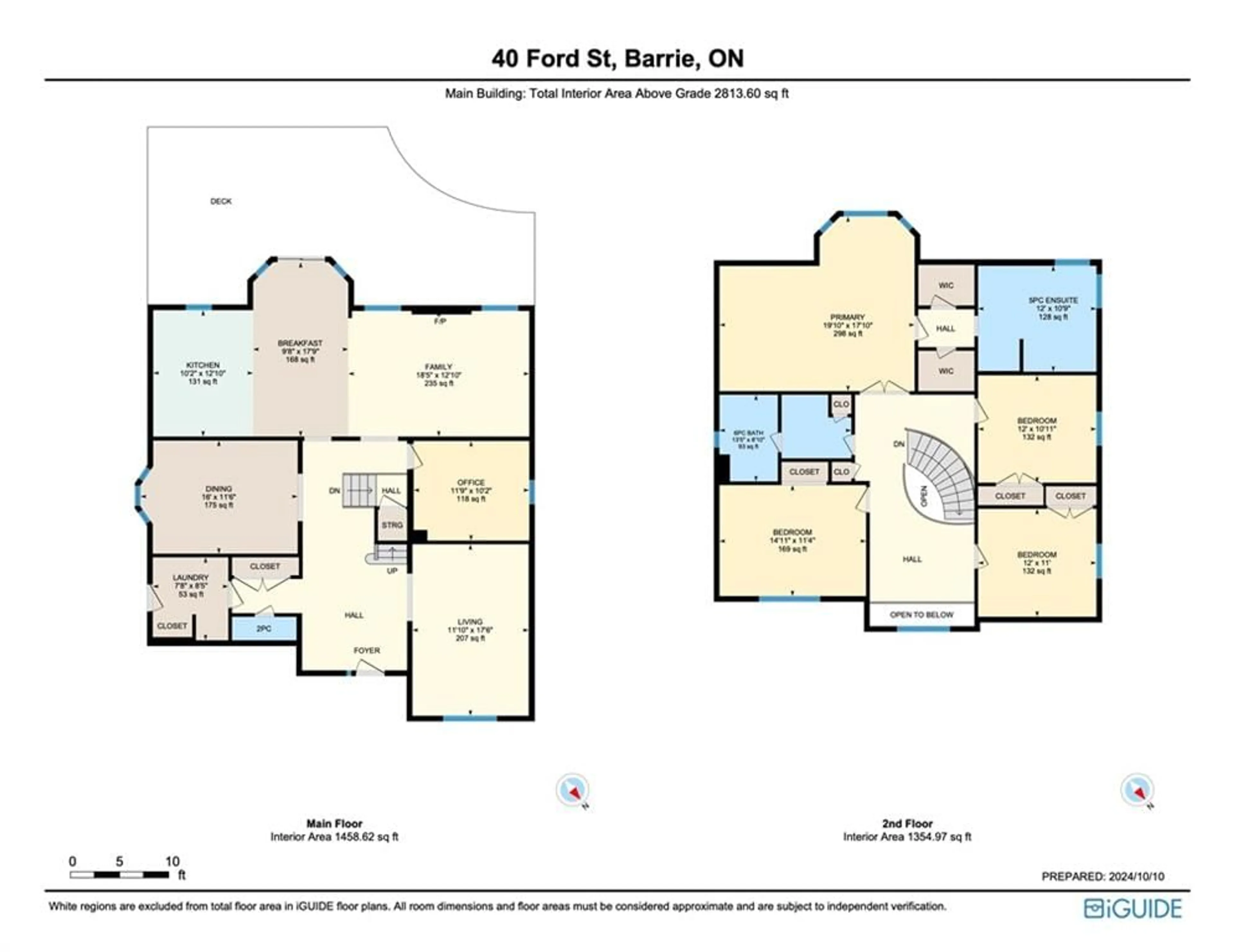 Floor plan for 40 Ford St, Barrie Ontario L4N 7J4