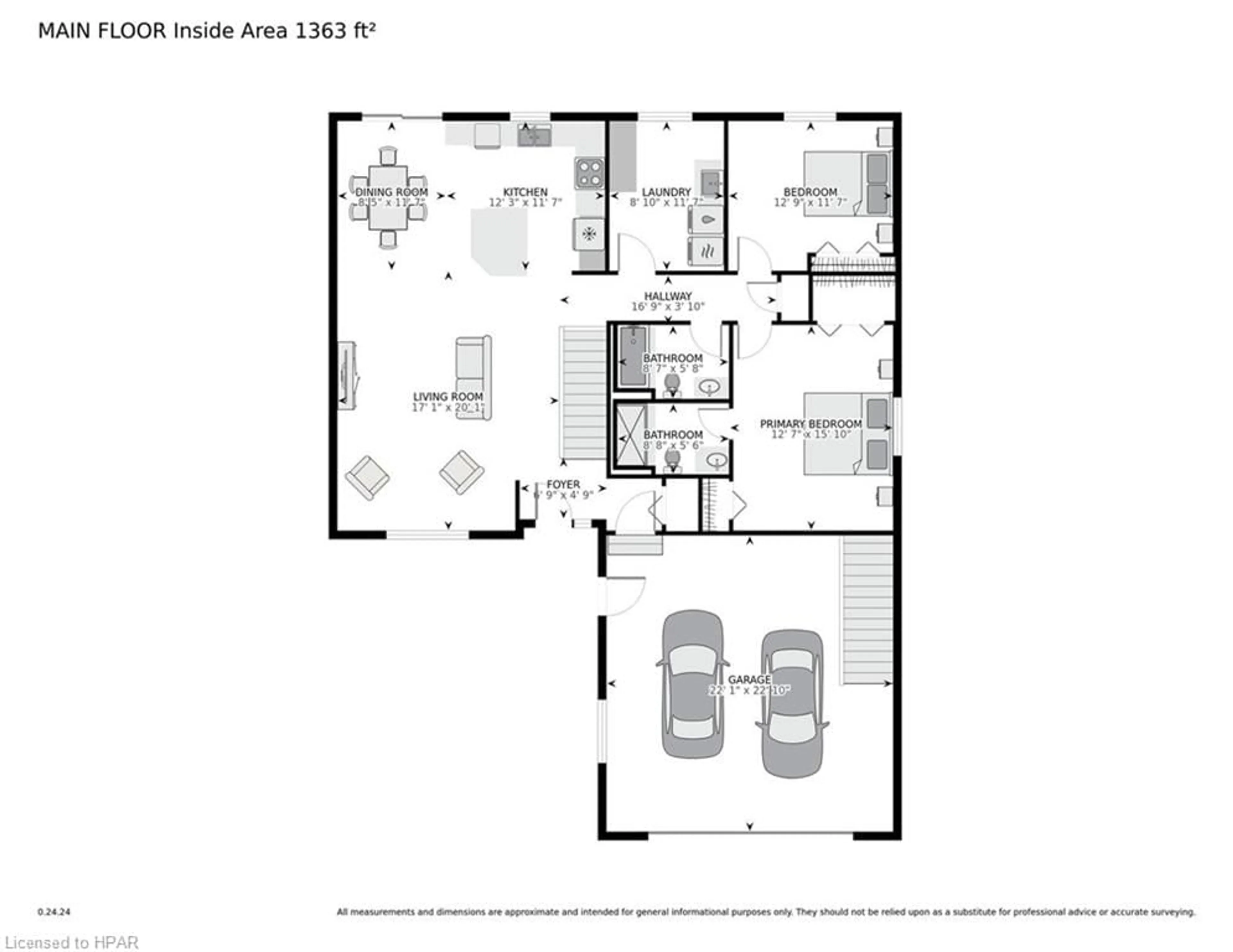 Floor plan for 30 Ann St #34, St. Marys Ontario N4X 1C8