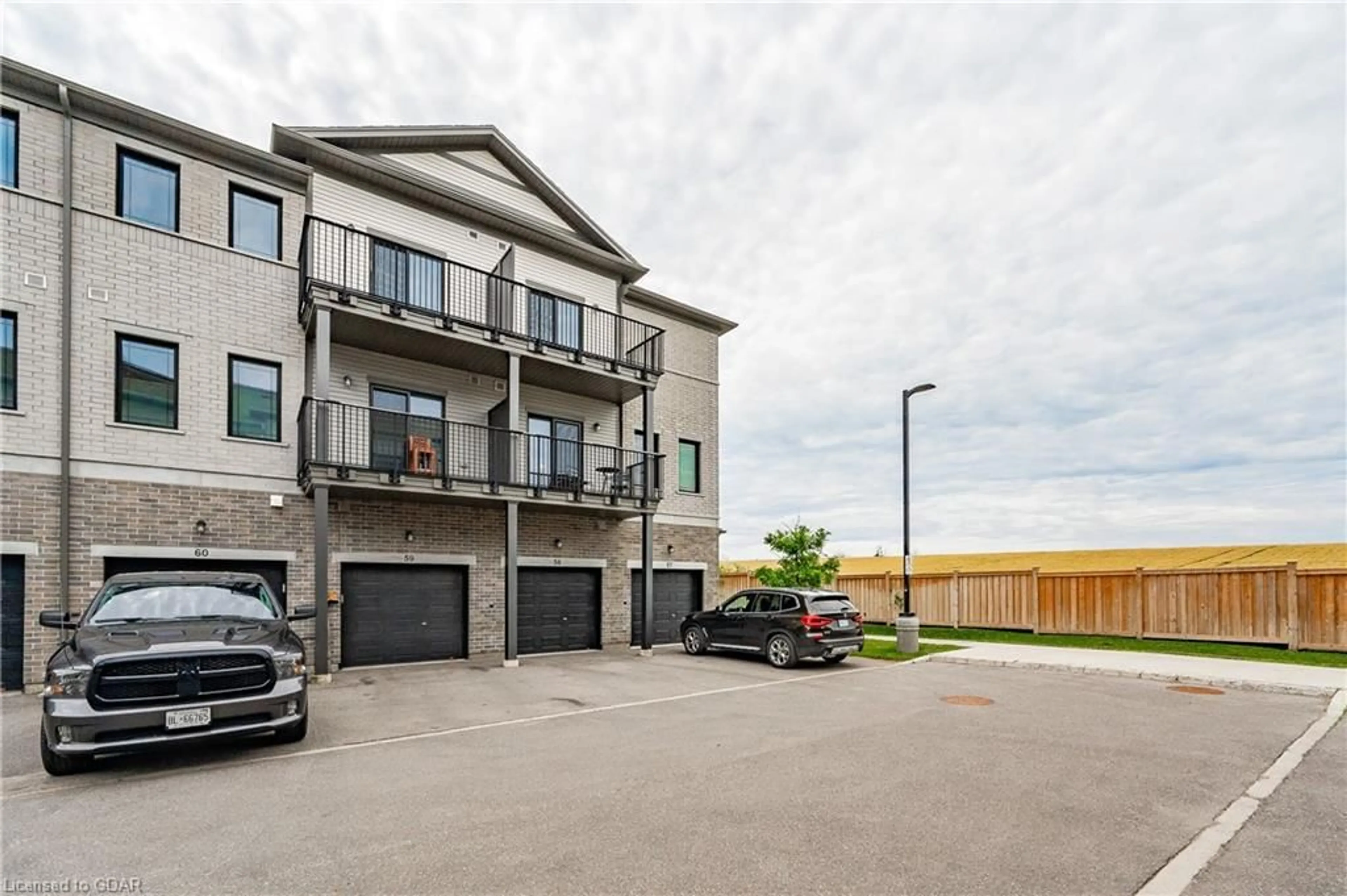 A pic from exterior of the house or condo, the front or back of building for 107 Westra Dr #58, Guelph Ontario N1K 0A5