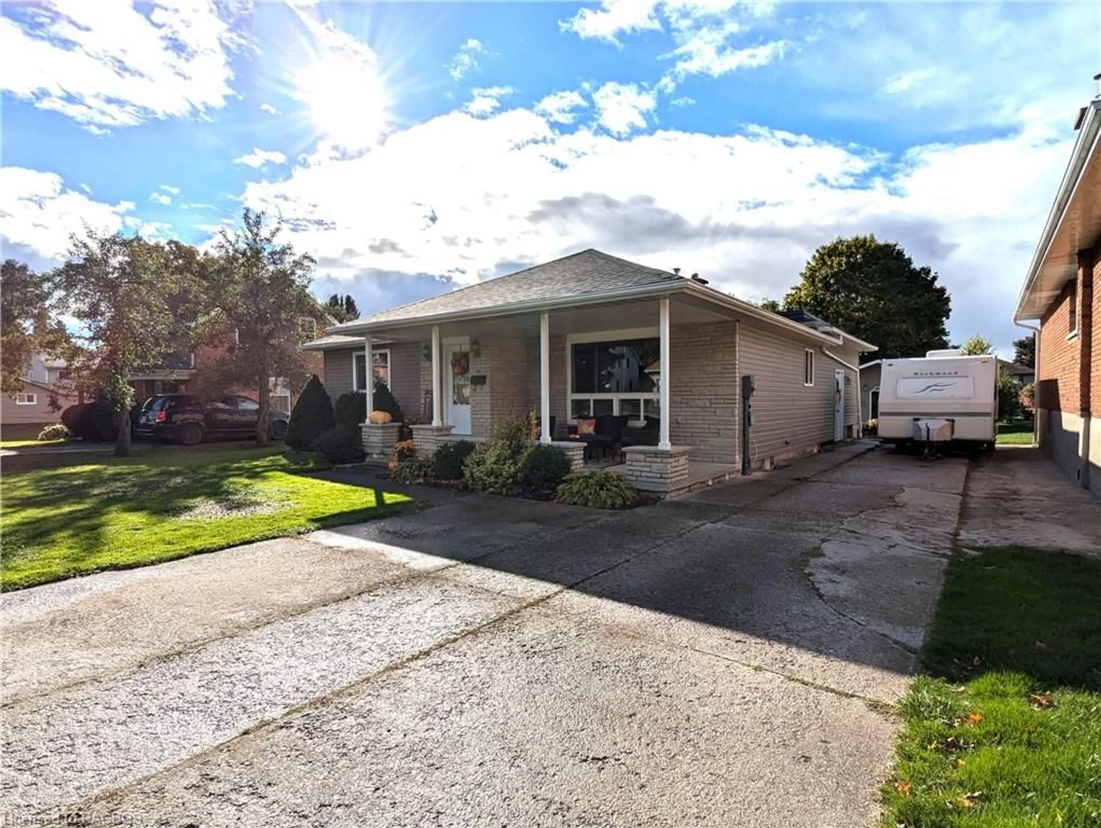 Frontside or backside of a home, the street view for 1746 6th Ave, Owen Sound Ontario N4K 2V8