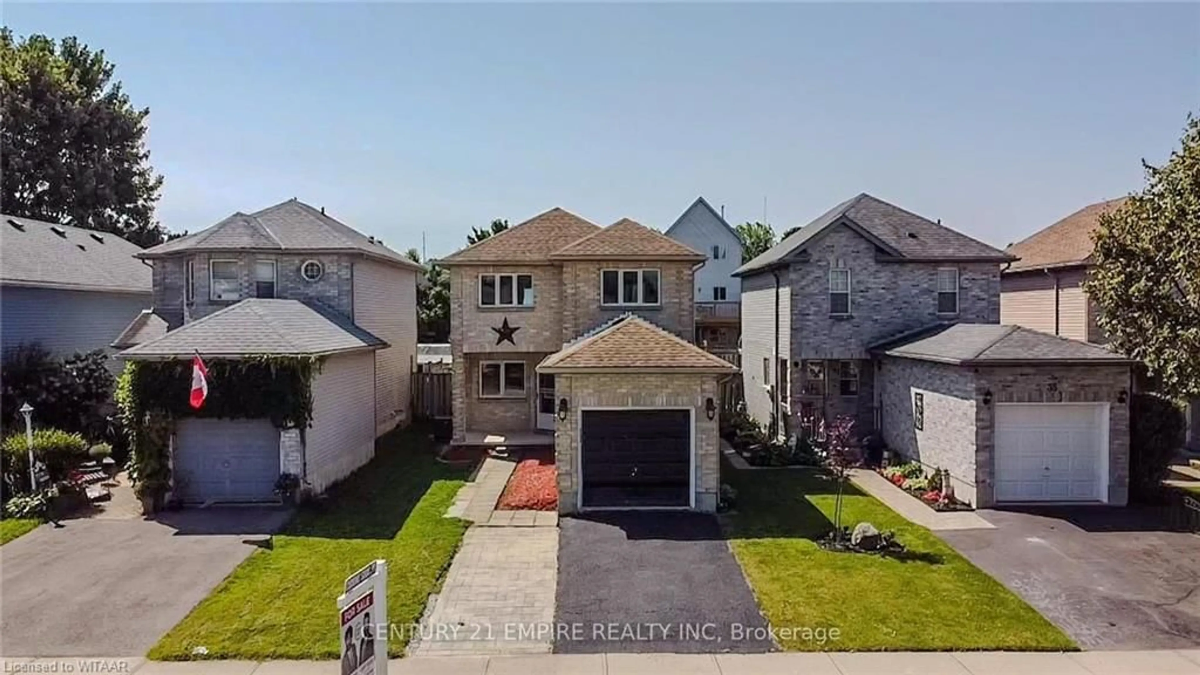 Frontside or backside of a home, the street view for 33 Canrobert St, Woodstock Ontario N4S 8W8