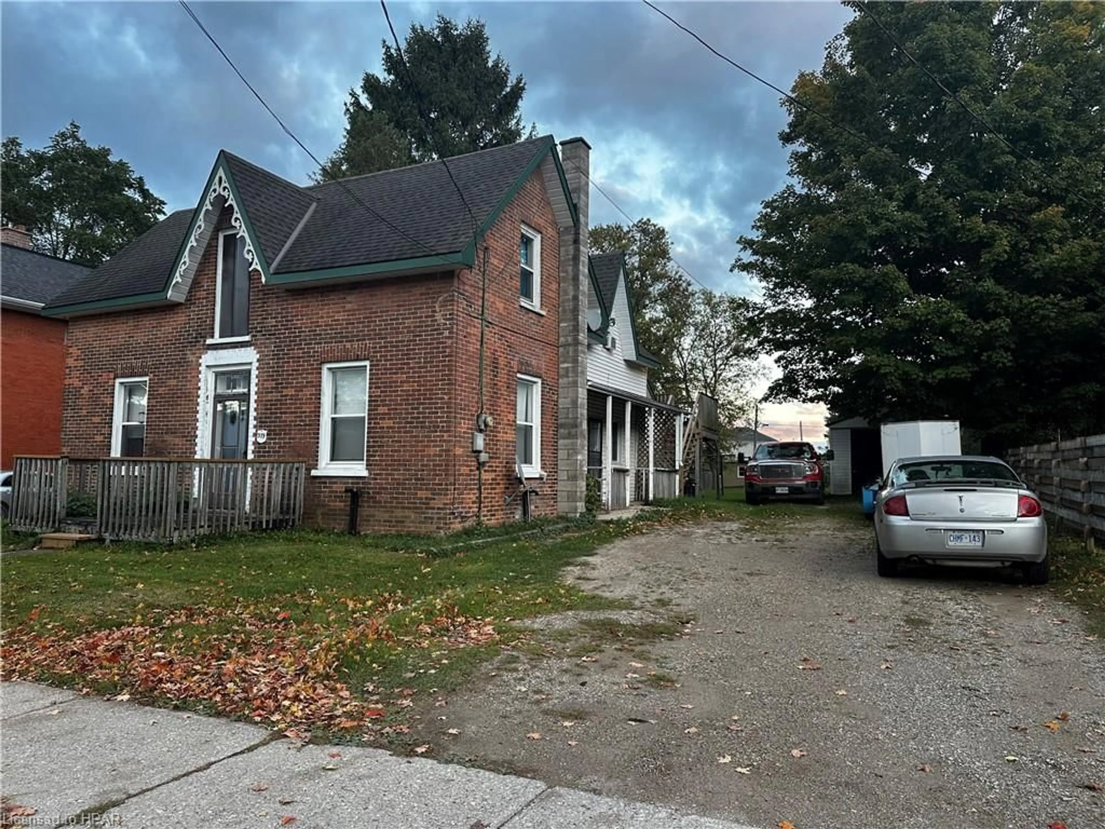 Frontside or backside of a home, the street view for 379 Frances St, Wingham Ontario N0G 2W0