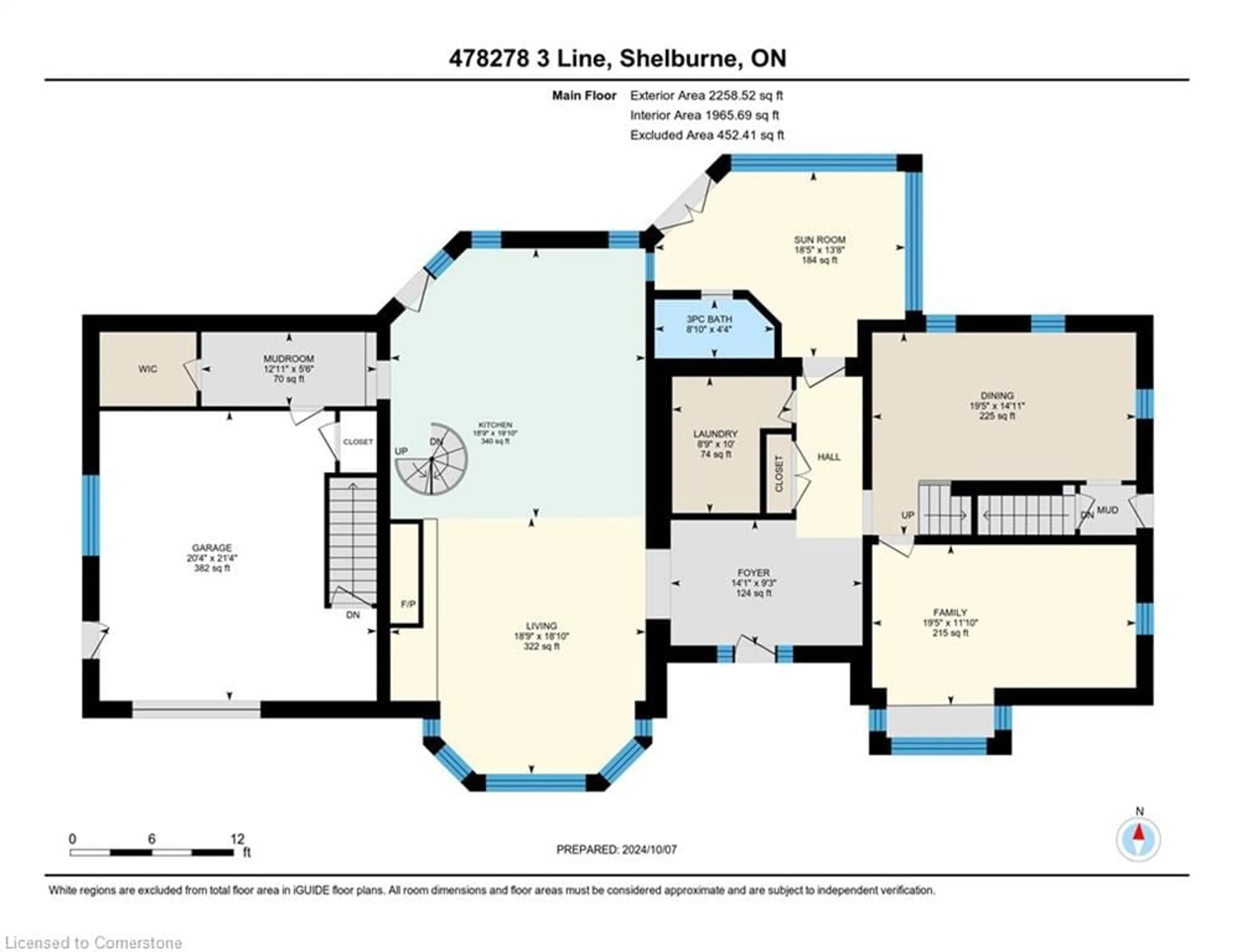 Floor plan for 478278 3rd Line, Melancthon Ontario L9V 1T7