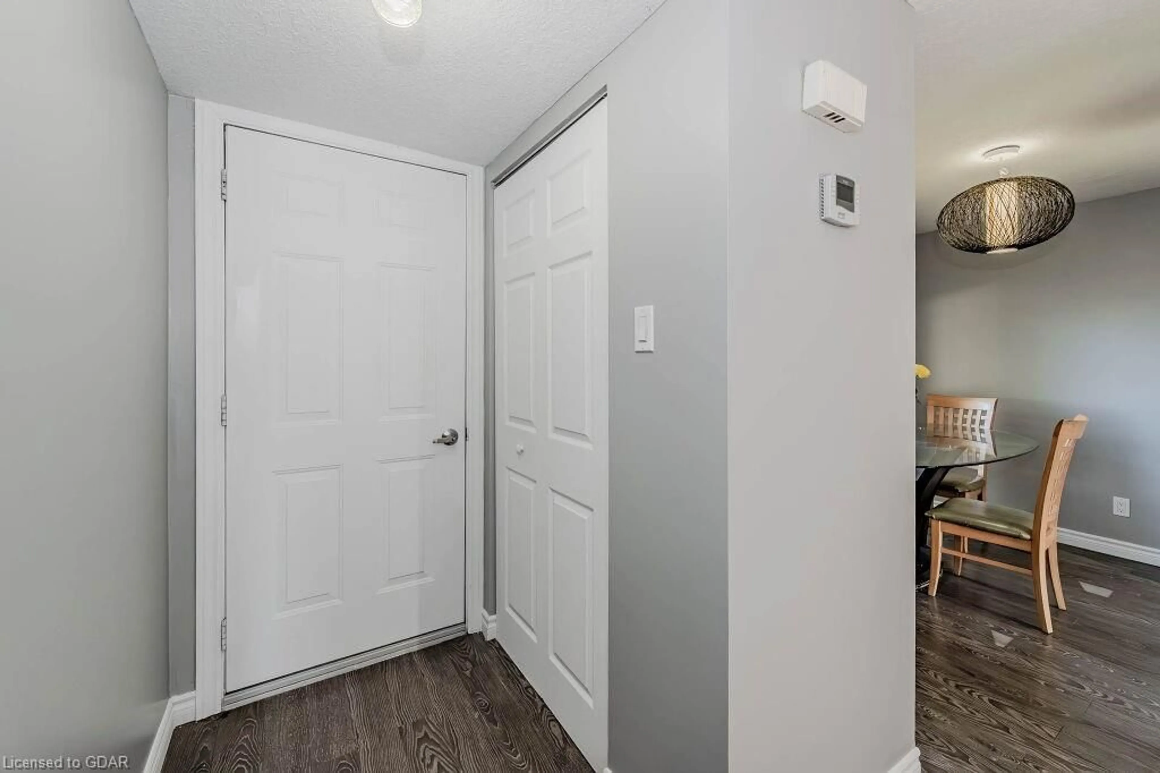 Indoor entryway, wood floors for 700 Paisley Rd #73, Guelph Ontario N1K 1A3