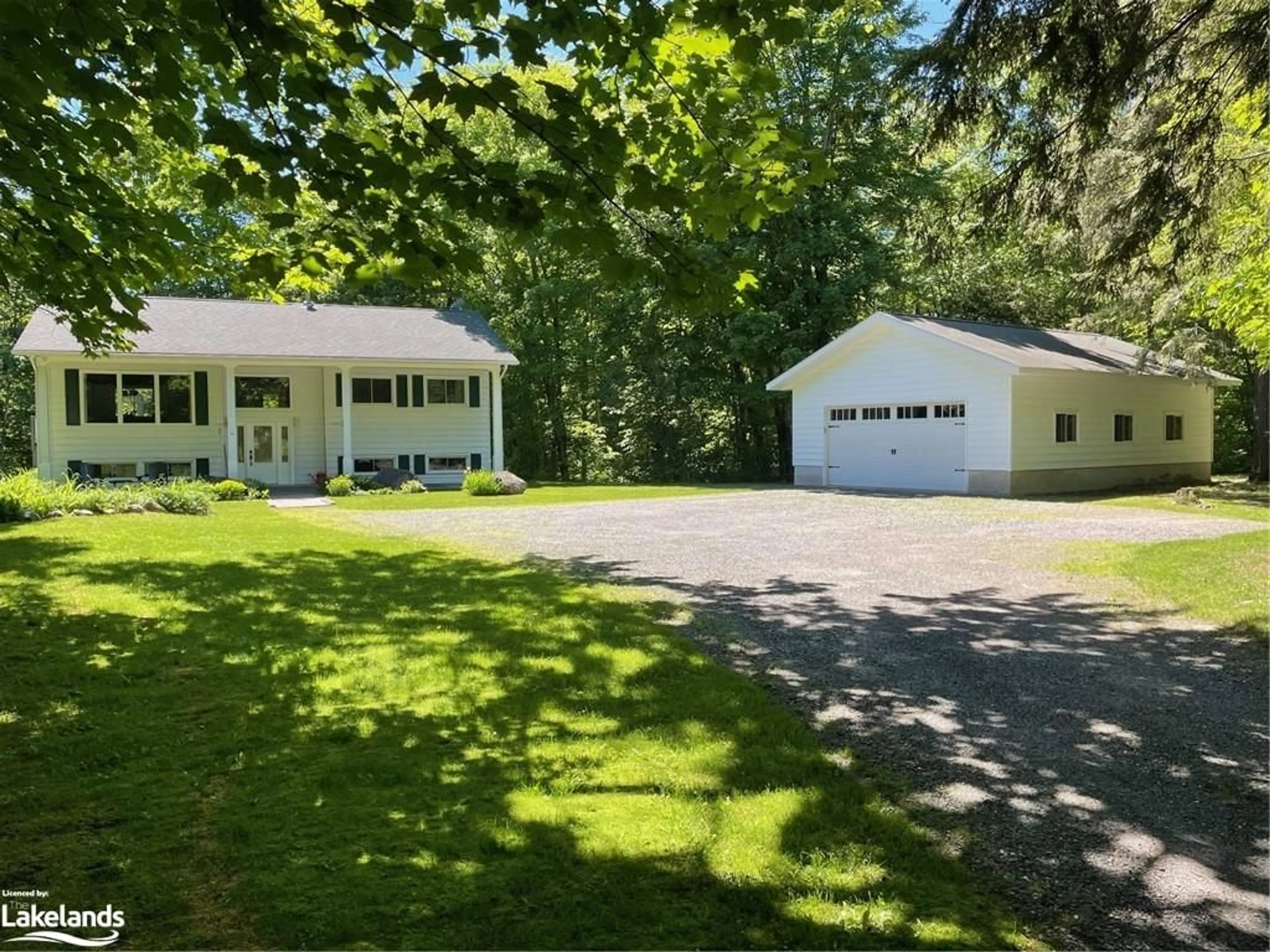 Frontside or backside of a home, cottage for 145 Rankin Lake Road, Seguin Ontario P2A 0B2