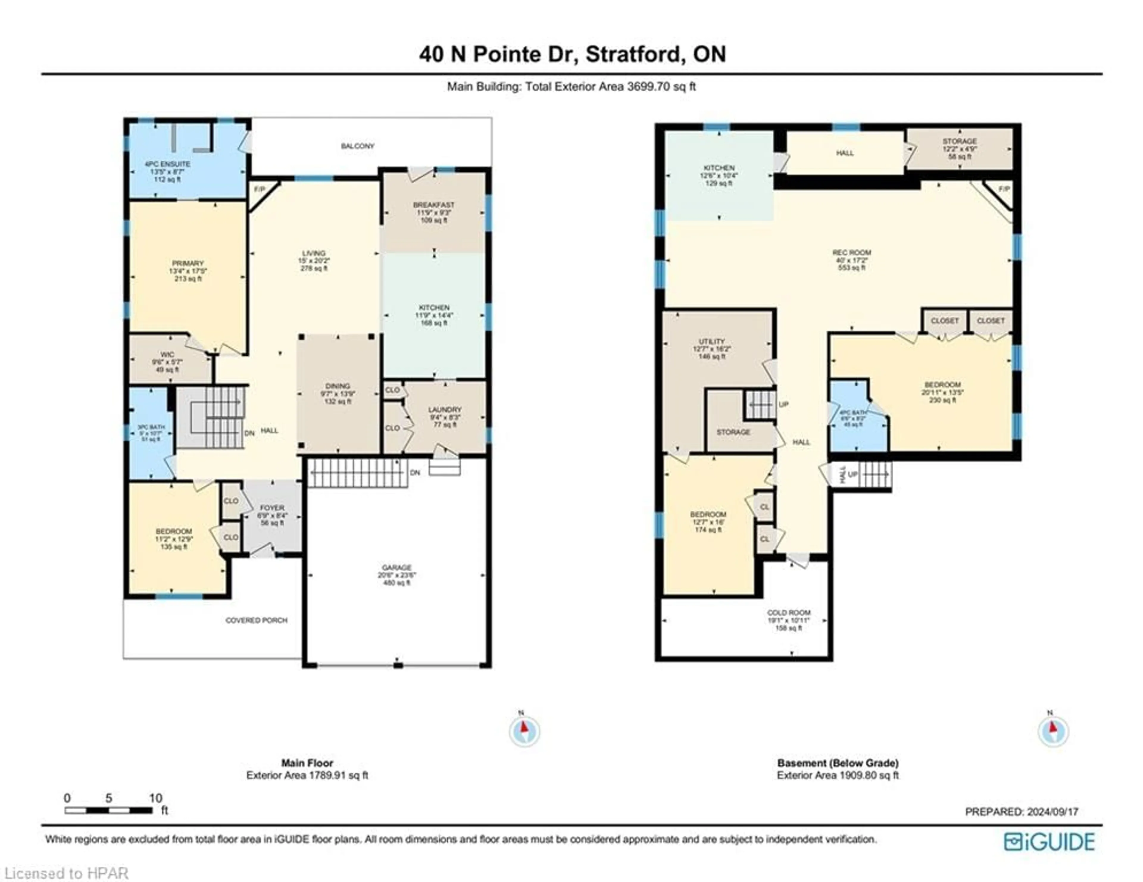 Floor plan for 40 North Pointe Dr, Stratford Ontario N5A 8C3