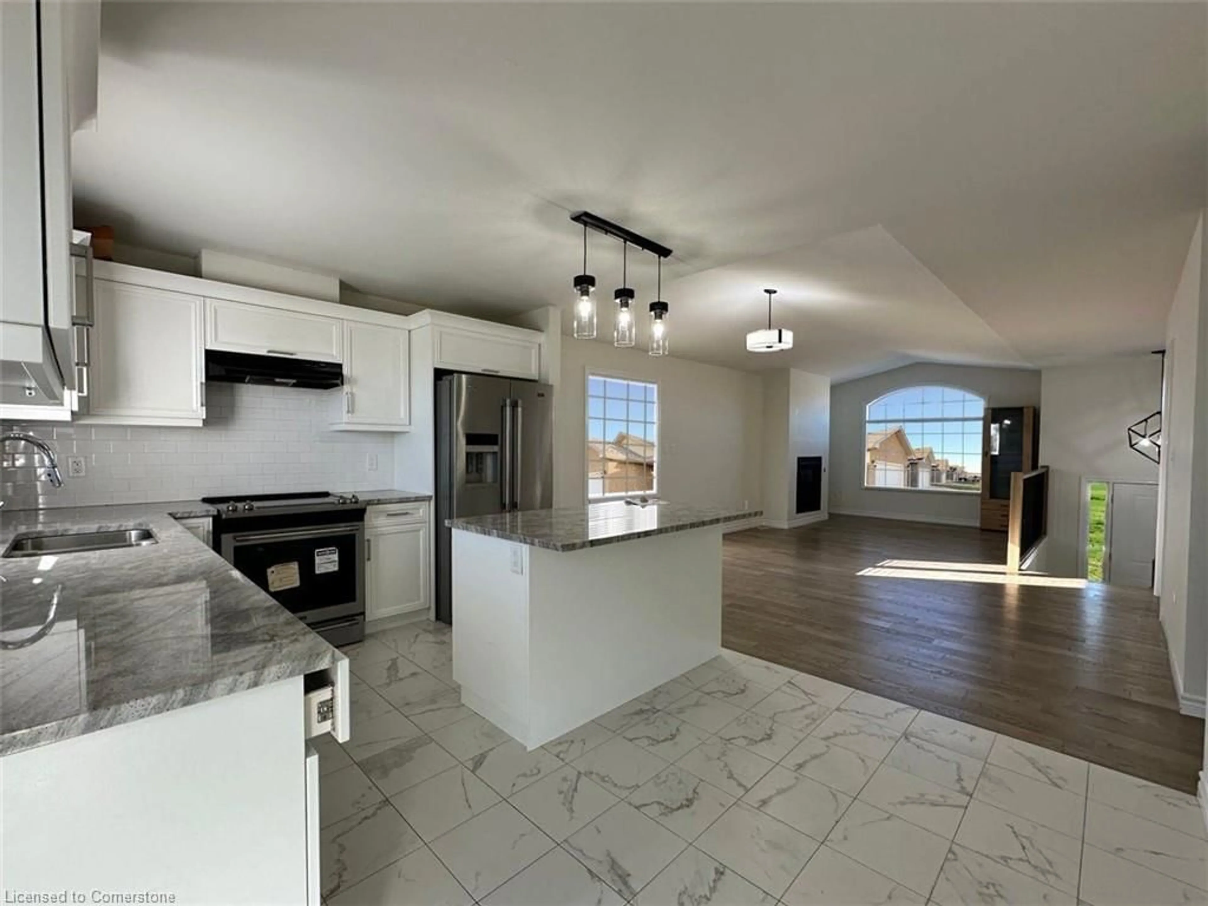 Open concept kitchen for 1057 Aspen Ridge Cres, Belle River Ontario N0R 1A0