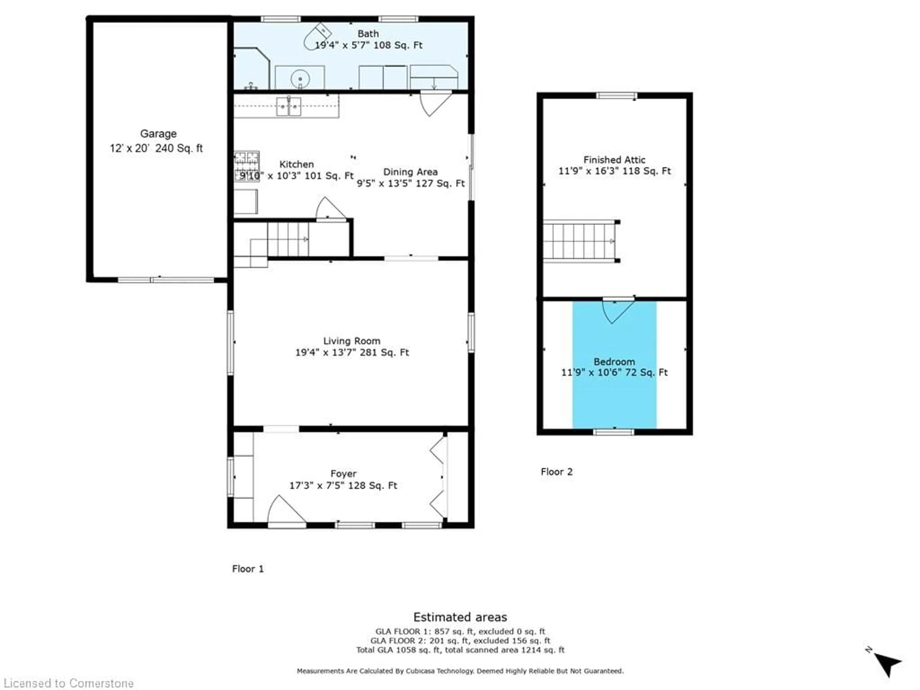 Floor plan for 1247 Regional Road 9, Windham Ontario N0E 2A0