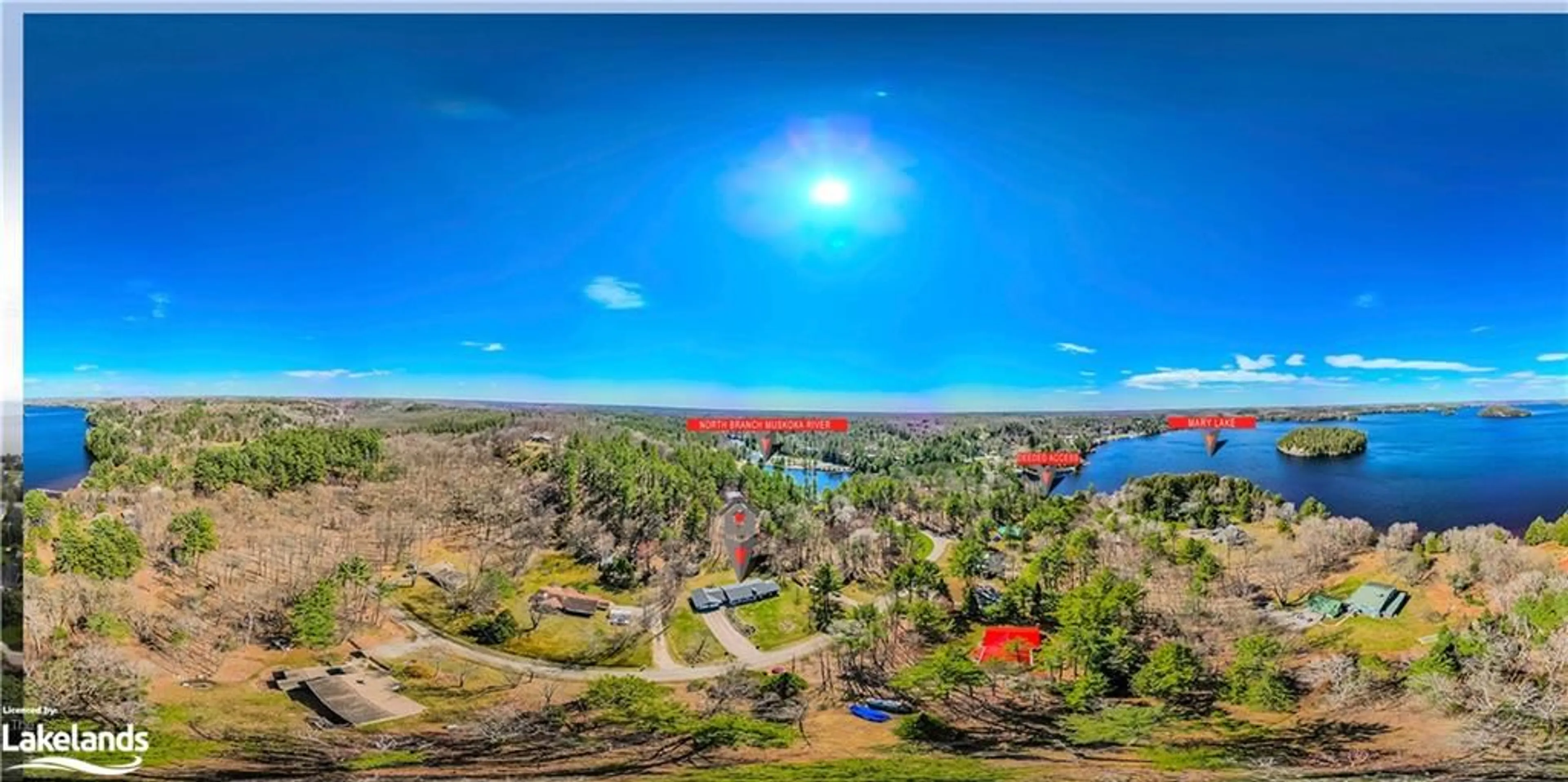 A pic from exterior of the house or condo, the view of lake or river for 51 Mary Lake Cres, Port Sydney Ontario P0B 1L0