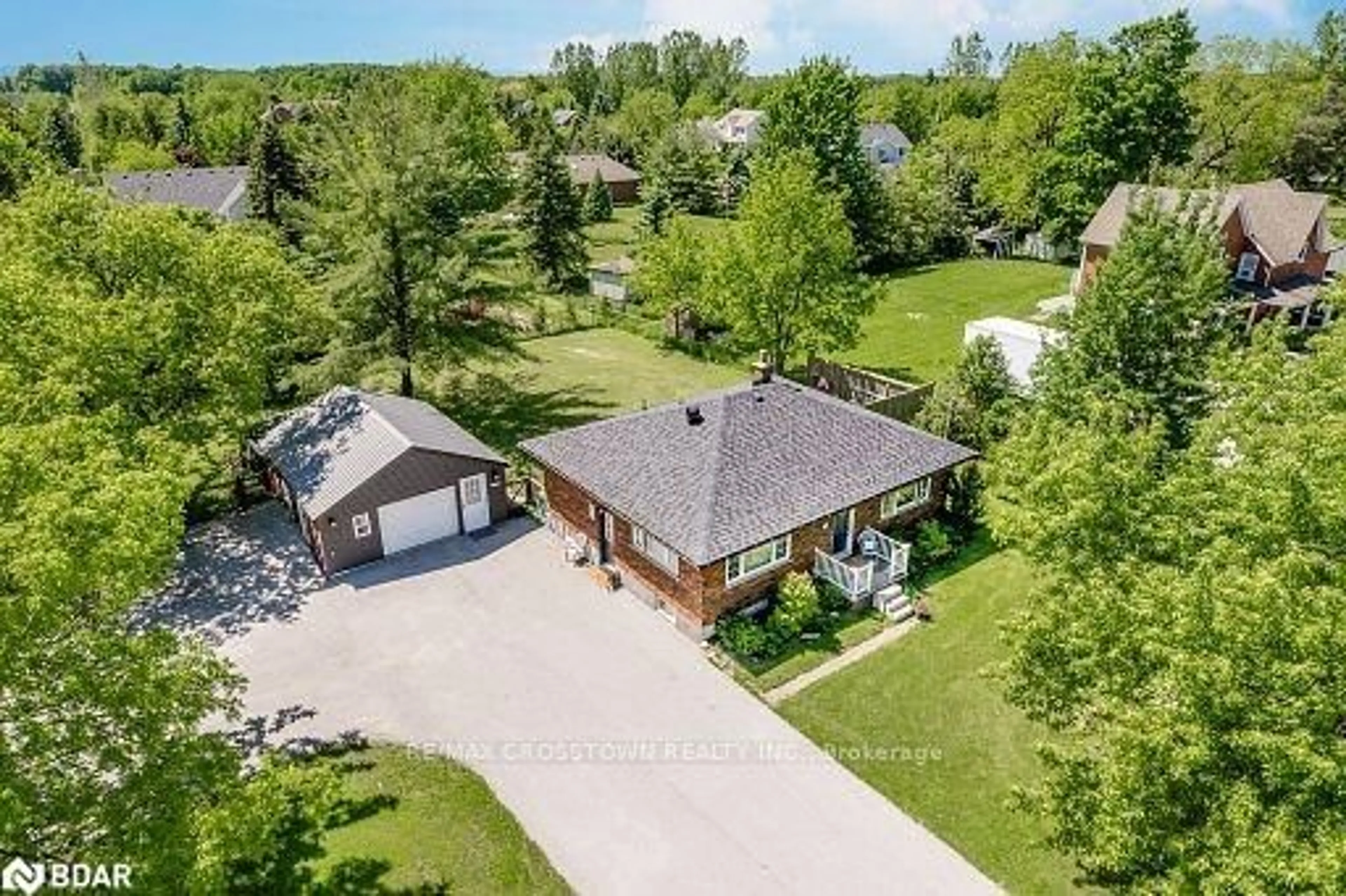 Frontside or backside of a home, cottage for 293 Barrie St, Thornton Ontario L0L 2N0