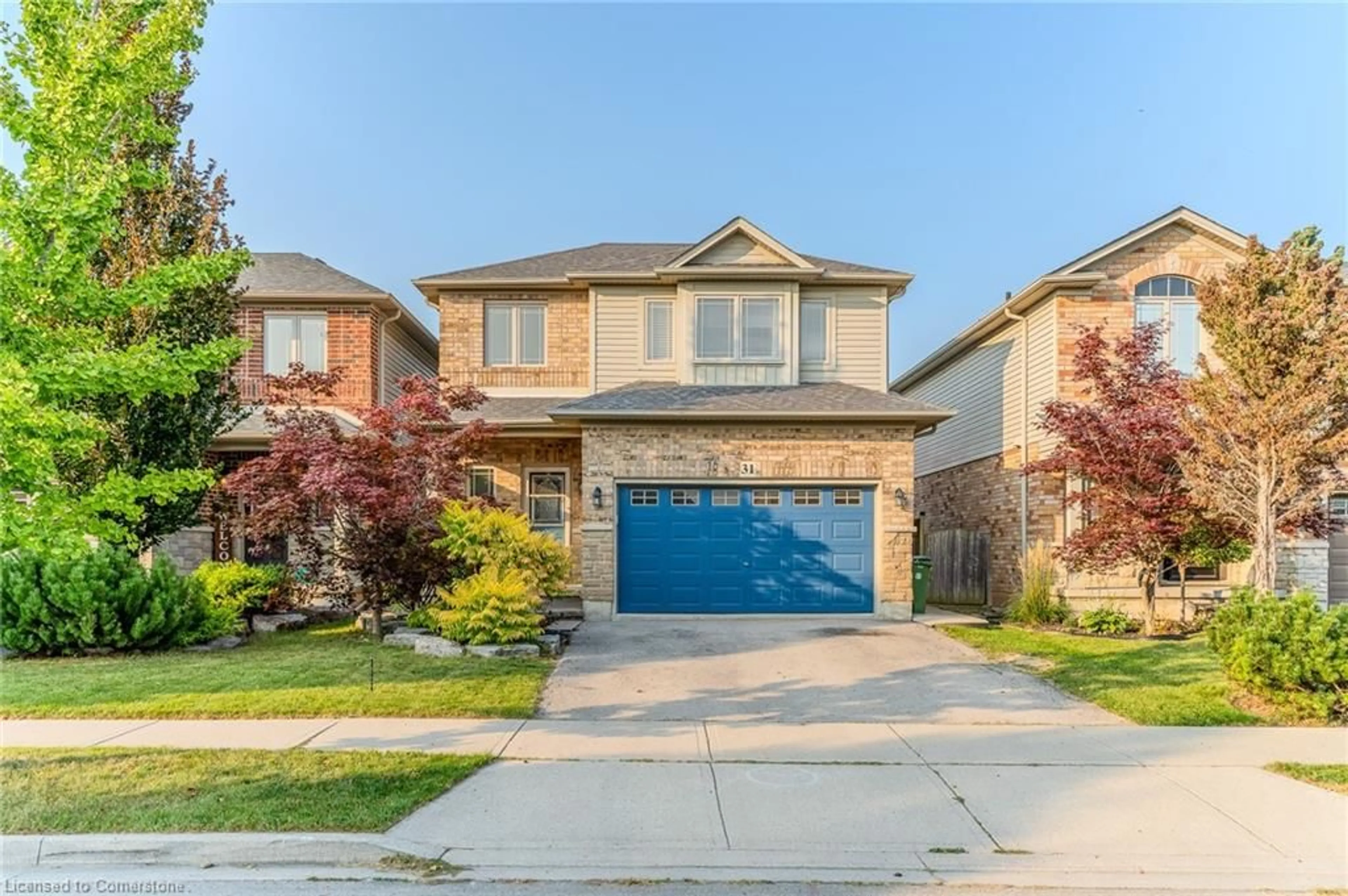 Frontside or backside of a home, the street view for 31 Topaz St, Binbrook Ontario L0R 1C0