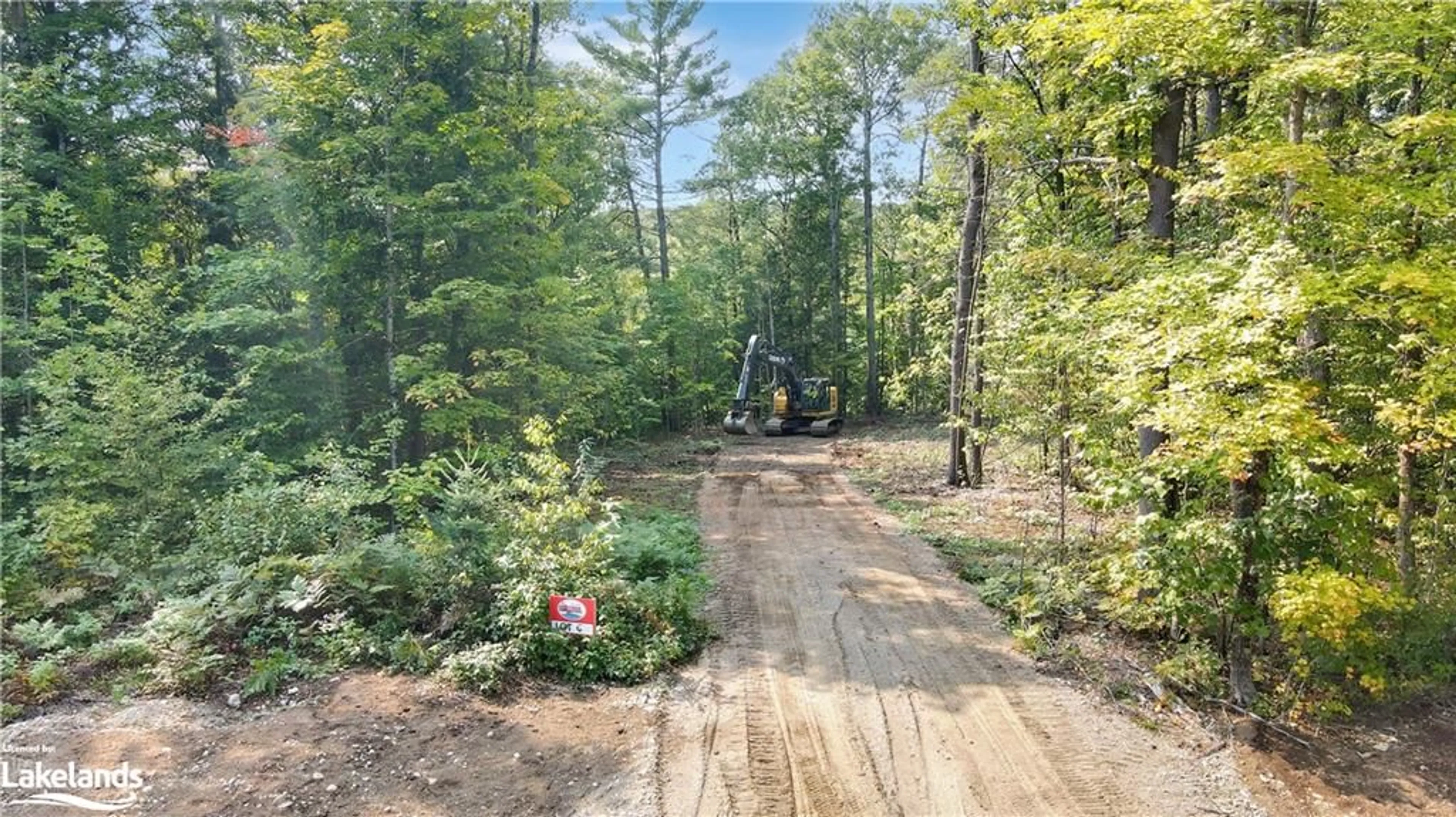 Patio, the fenced backyard for LOT 6 N/A, Haliburton Ontario K0M 1J2