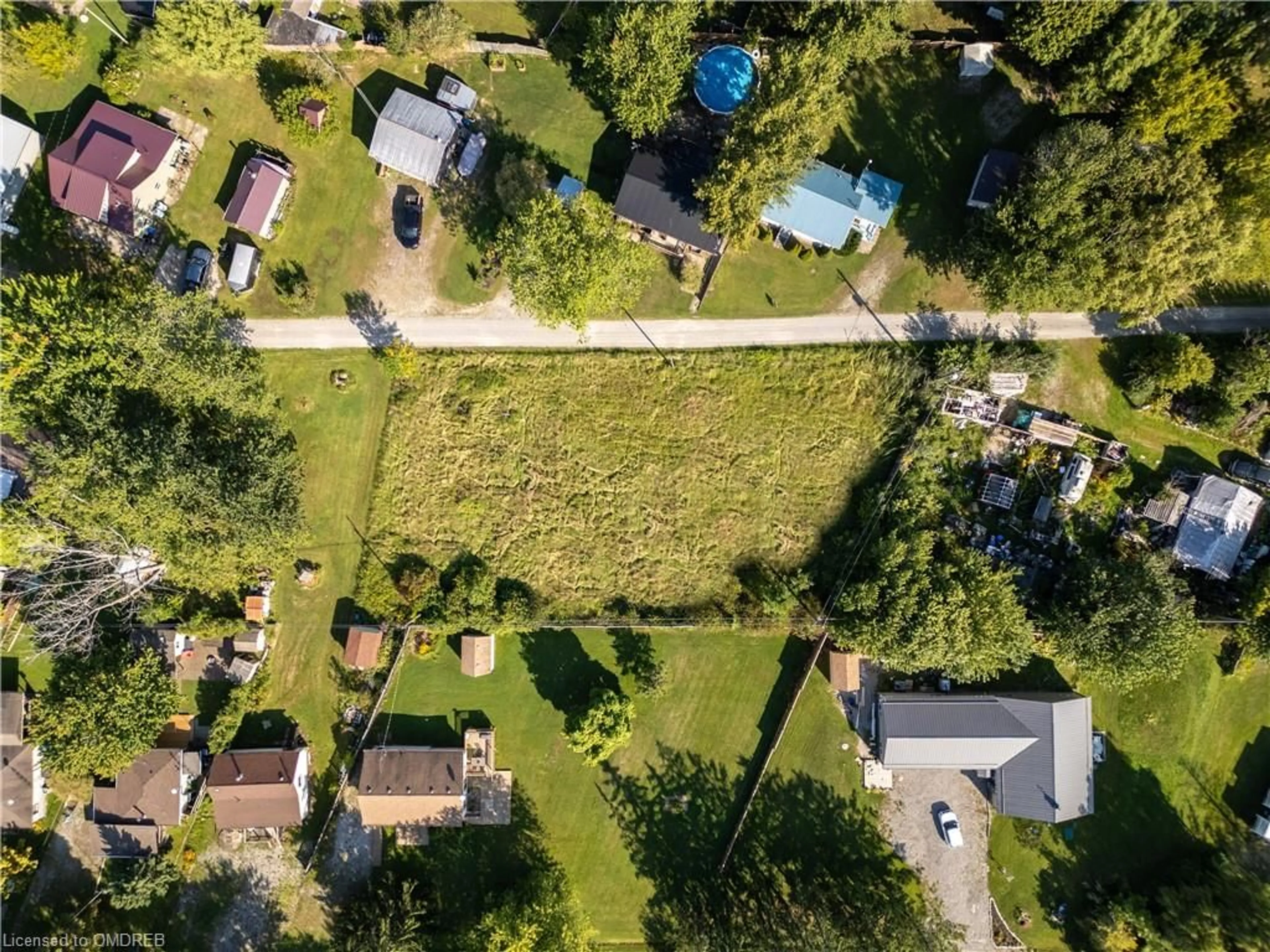 Frontside or backside of a home, the fenced backyard for 0 Nature Line, Dunnville Ontario N0A 1K0