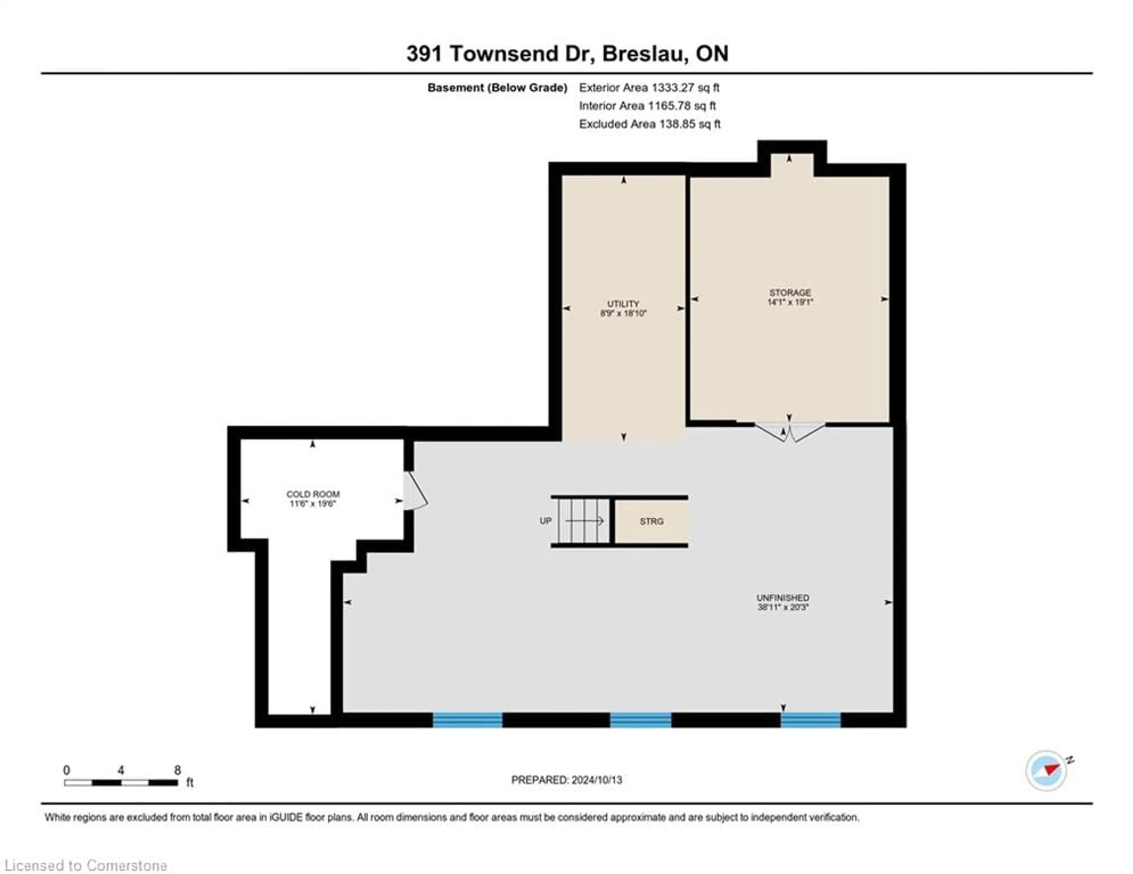 Floor plan for 391 Townsend Dr, Woolwich Ontario N0B 1M0