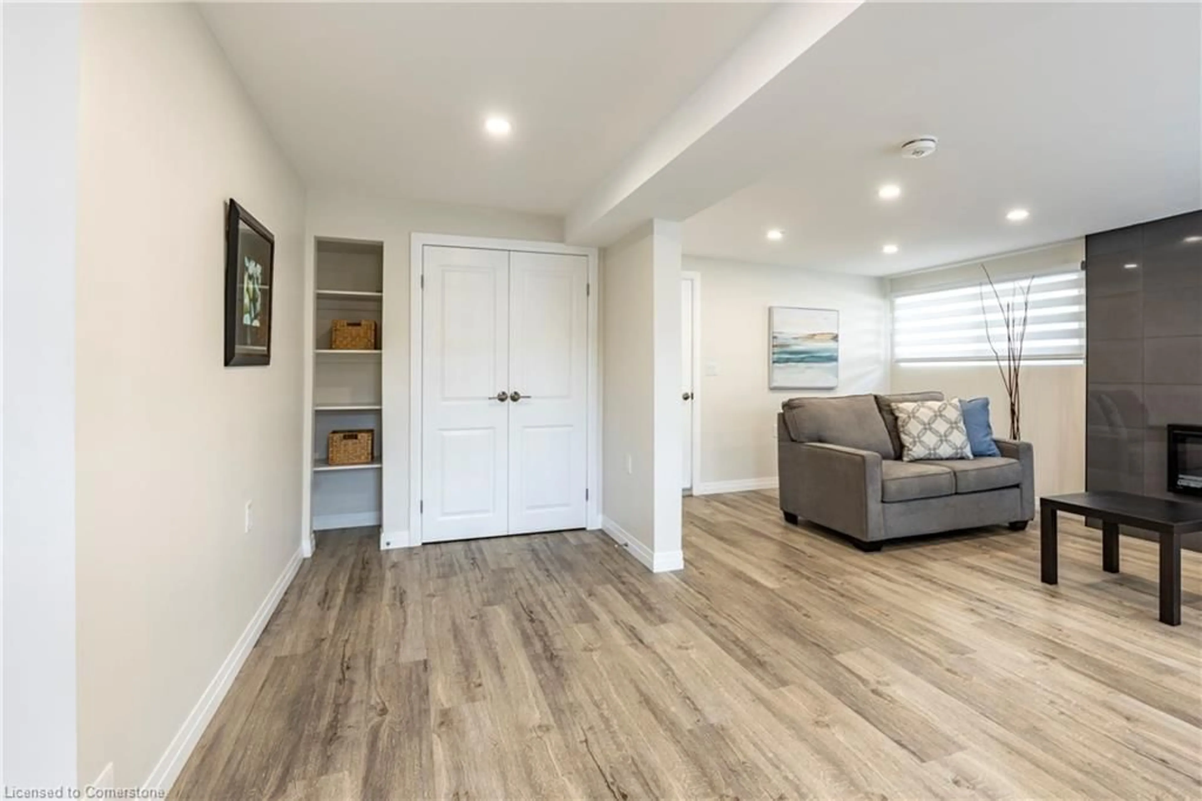 A pic of a room, wood floors for 34 Dooley Dr, Kitchener Ontario N2A 1L4