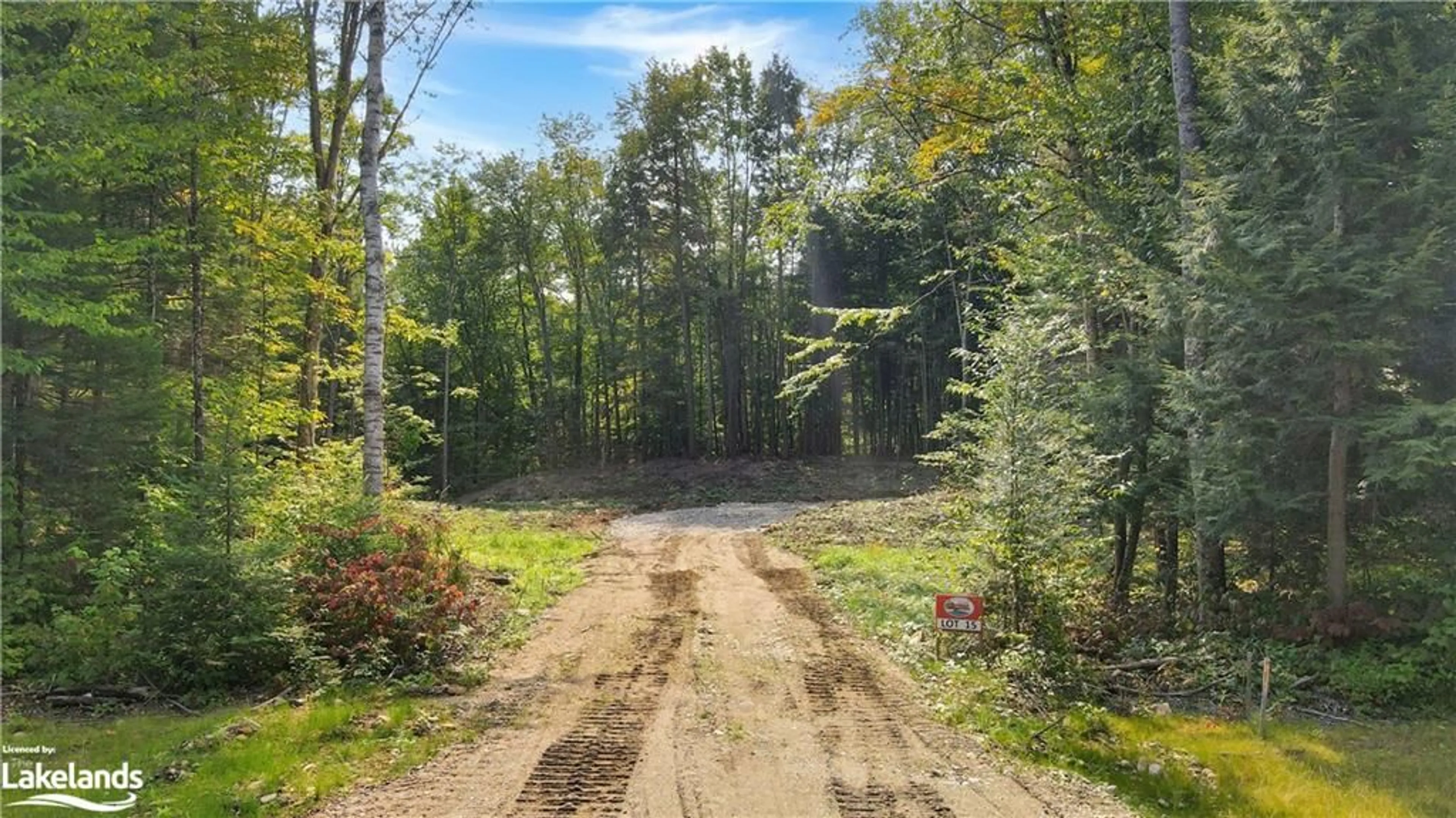 A pic from exterior of the house or condo, the fenced backyard for LOT 15 N/A, Haliburton Ontario K0M 1J2