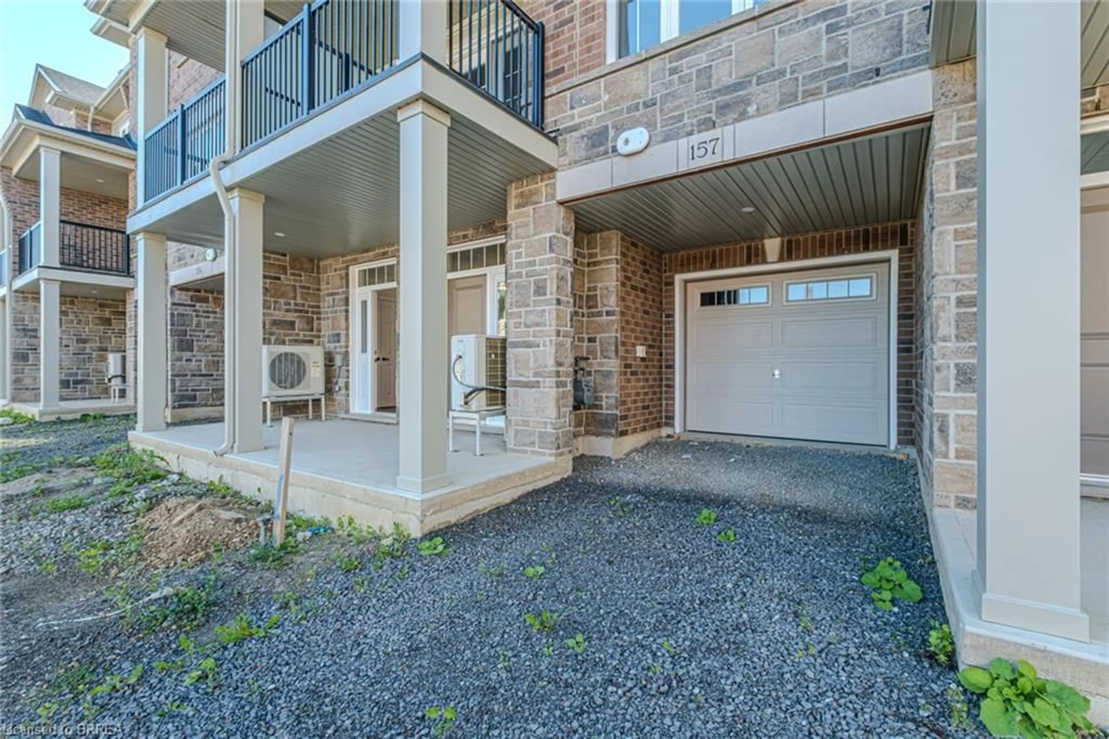 A pic from exterior of the house or condo, the street view for 677 Park Rd #157, Brantford Ontario N3R 0C2