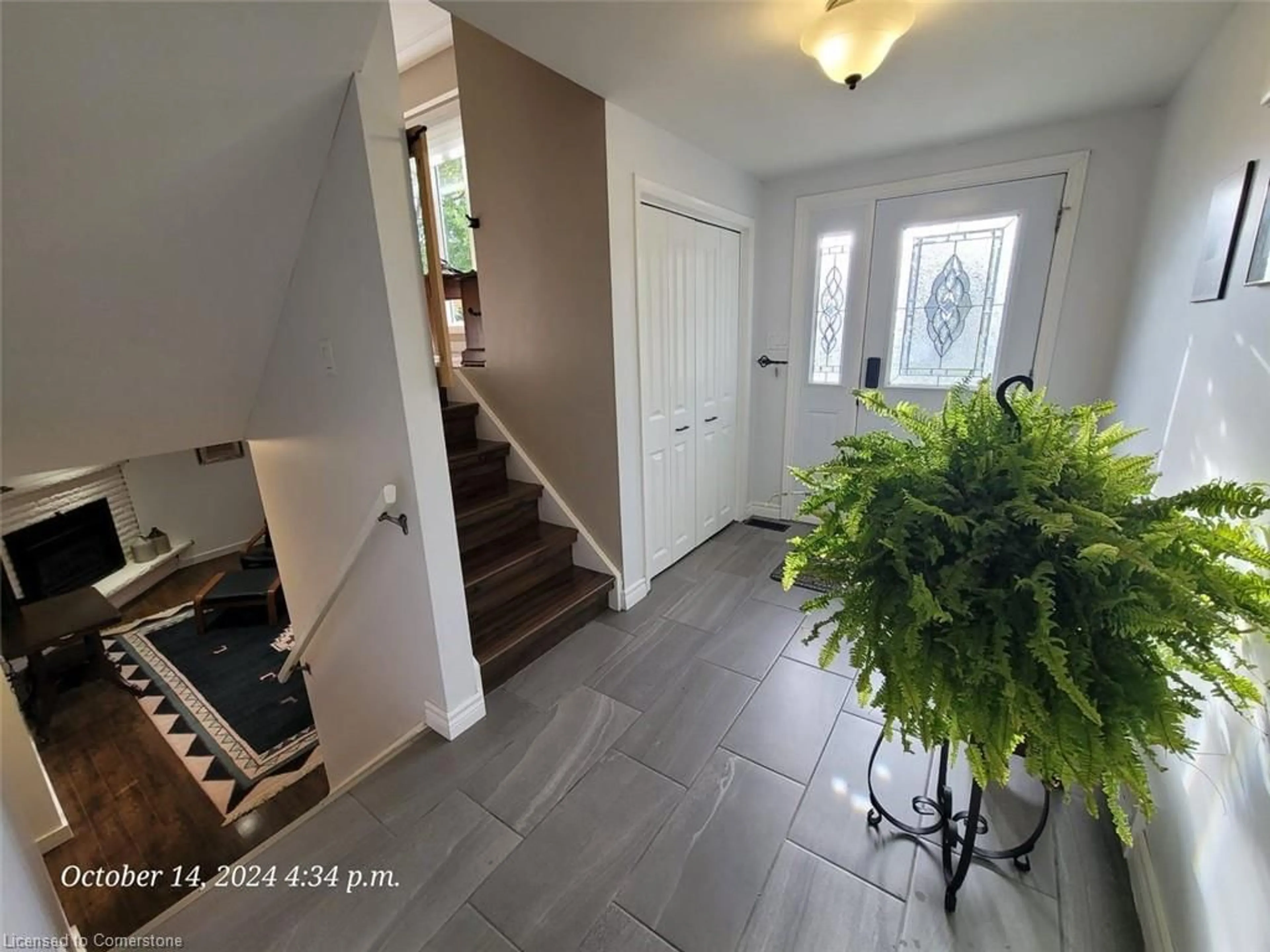 Indoor entryway, wood floors for 18 Dreger Ave, Kitchener Ontario N2A 2A3