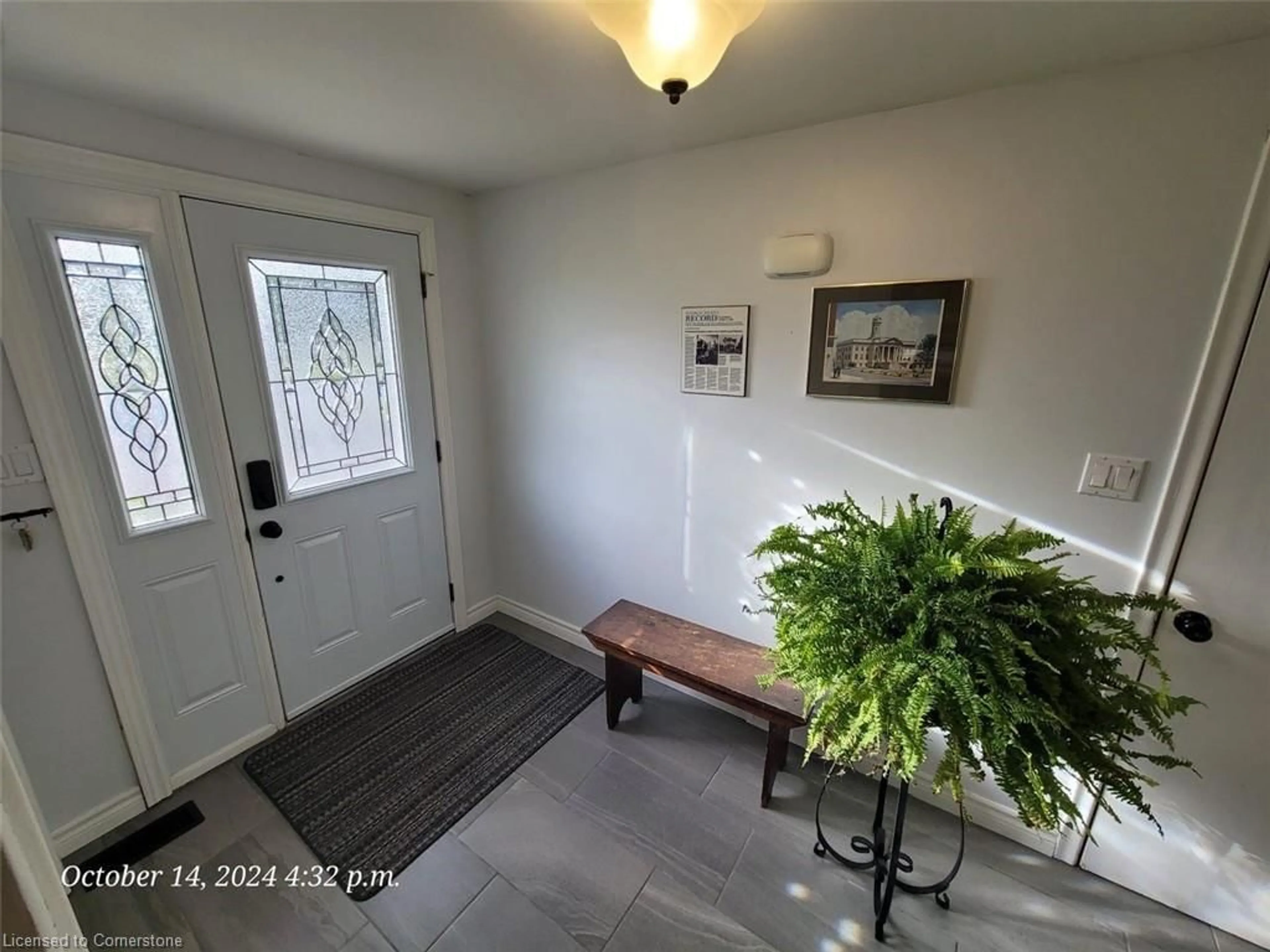 Indoor entryway, wood floors for 18 Dreger Ave, Kitchener Ontario N2A 2A3