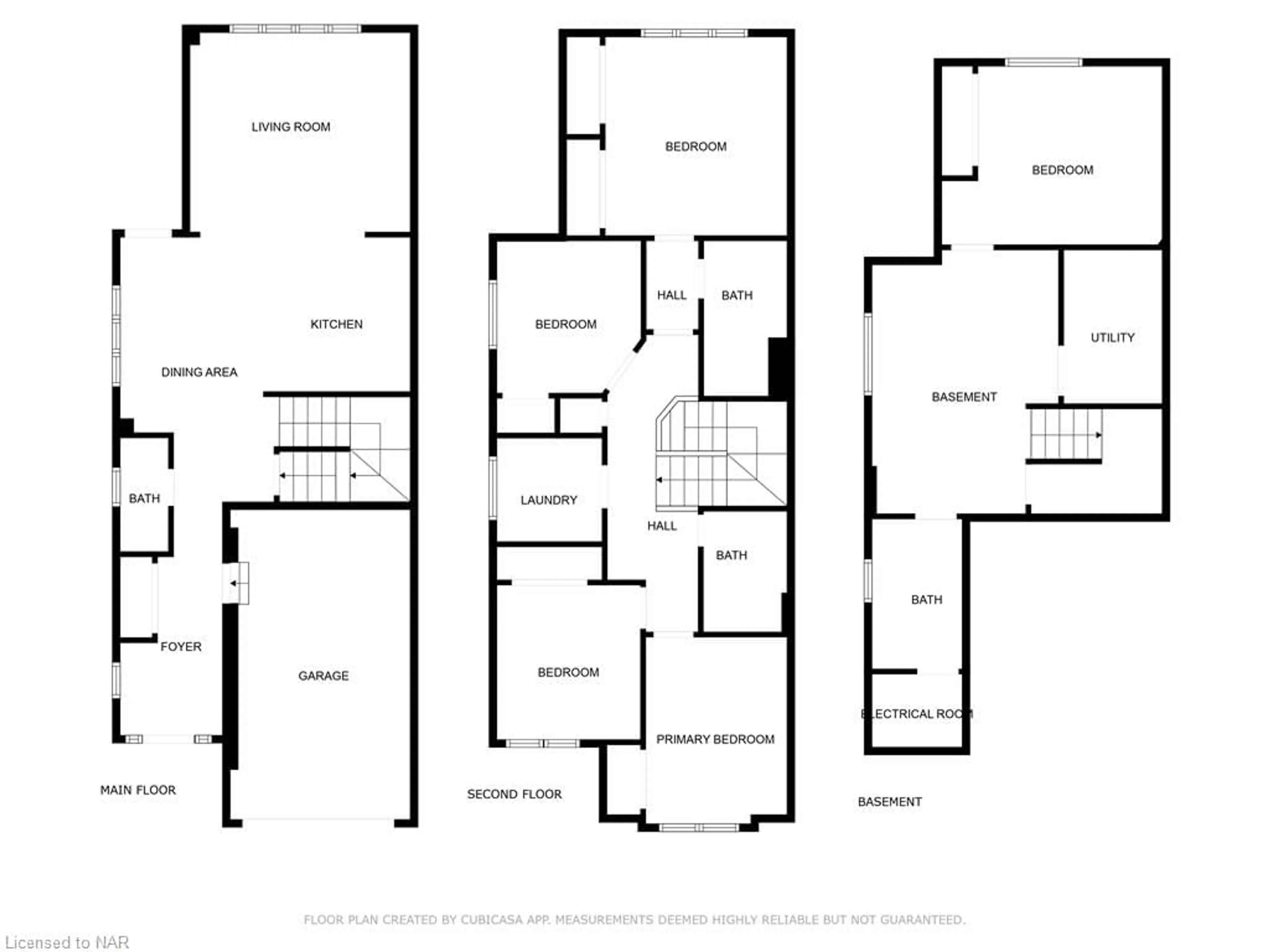 Floor plan for 21 Elderberry Rd, Thorold Ontario L2V 0E7