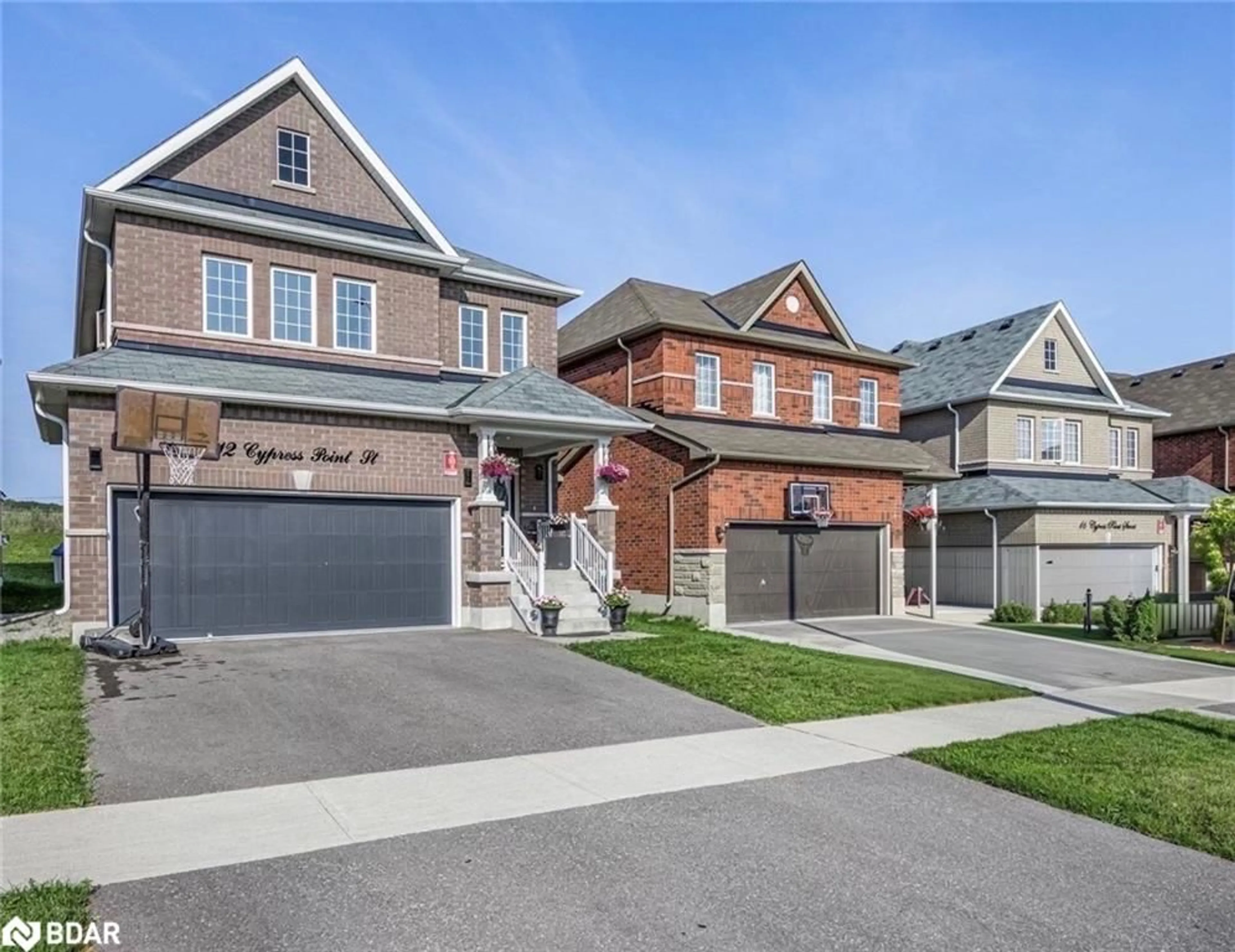 Home with brick exterior material for 12 Cypress Pt, Barrie Ontario L4N 6J9