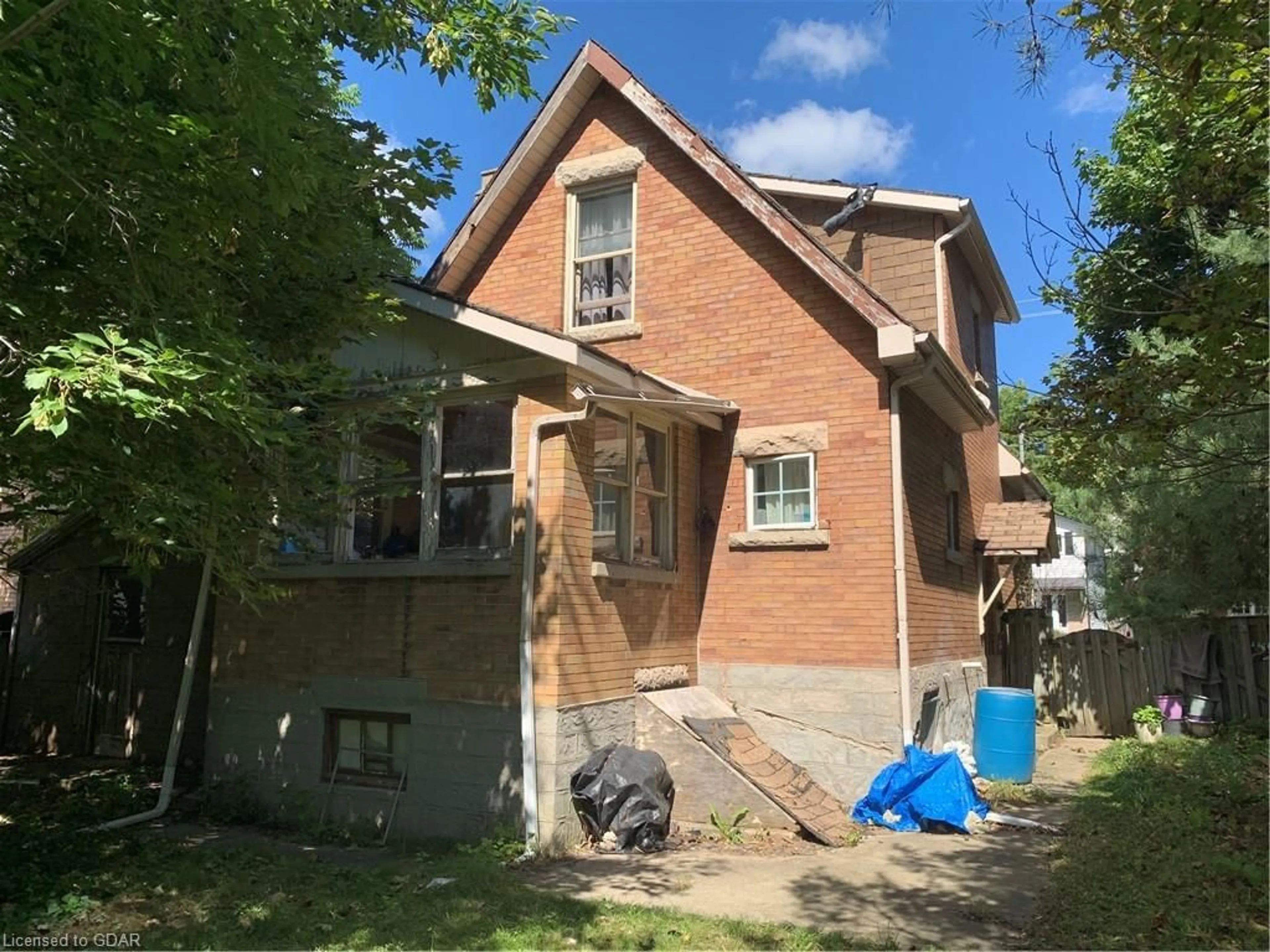 Frontside or backside of a home, the street view for 112 Bagot St, Guelph Ontario N1H 5T6