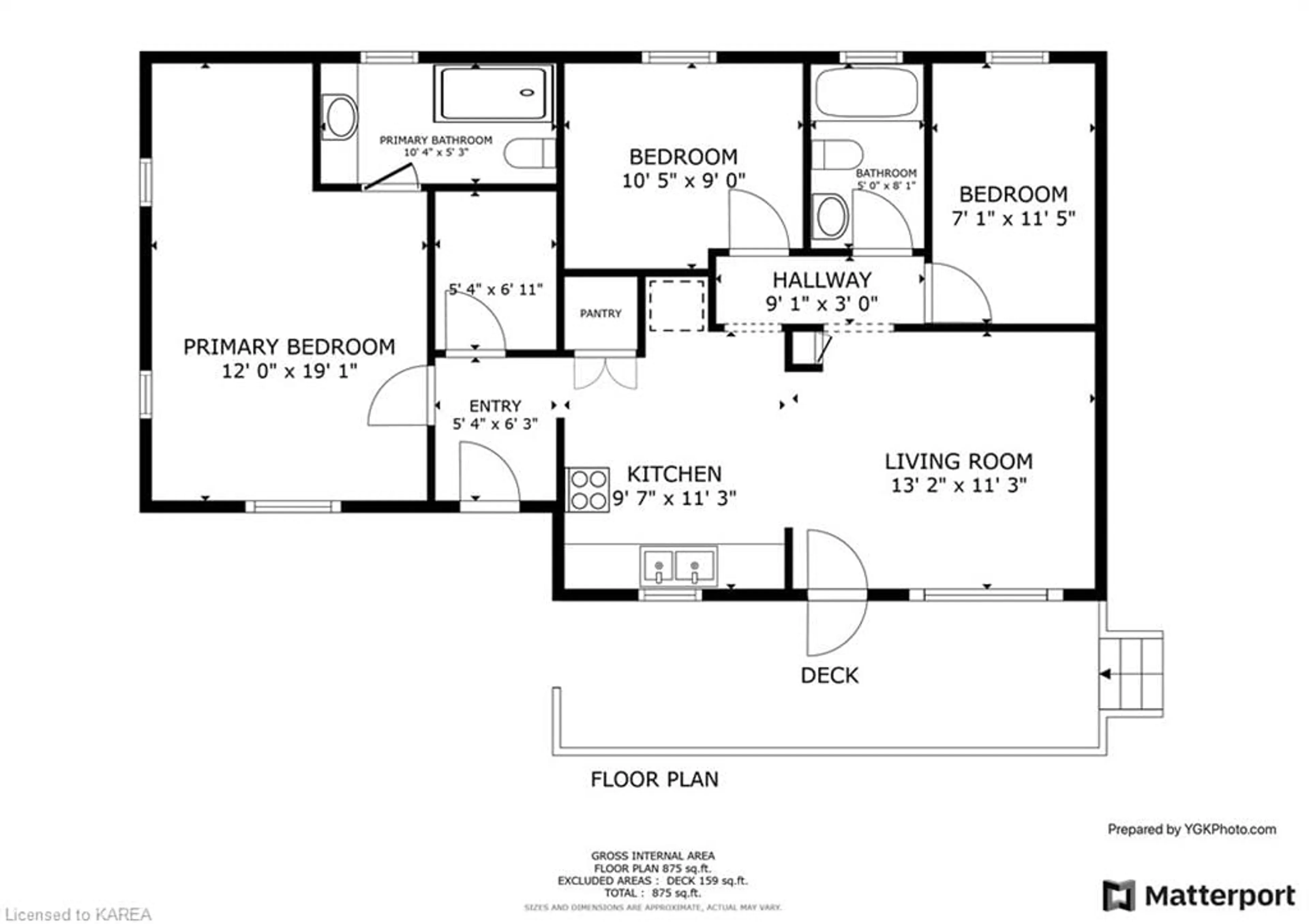 Floor plan for 1085 South Shore Rd, Napanee Ontario K7R 3K7