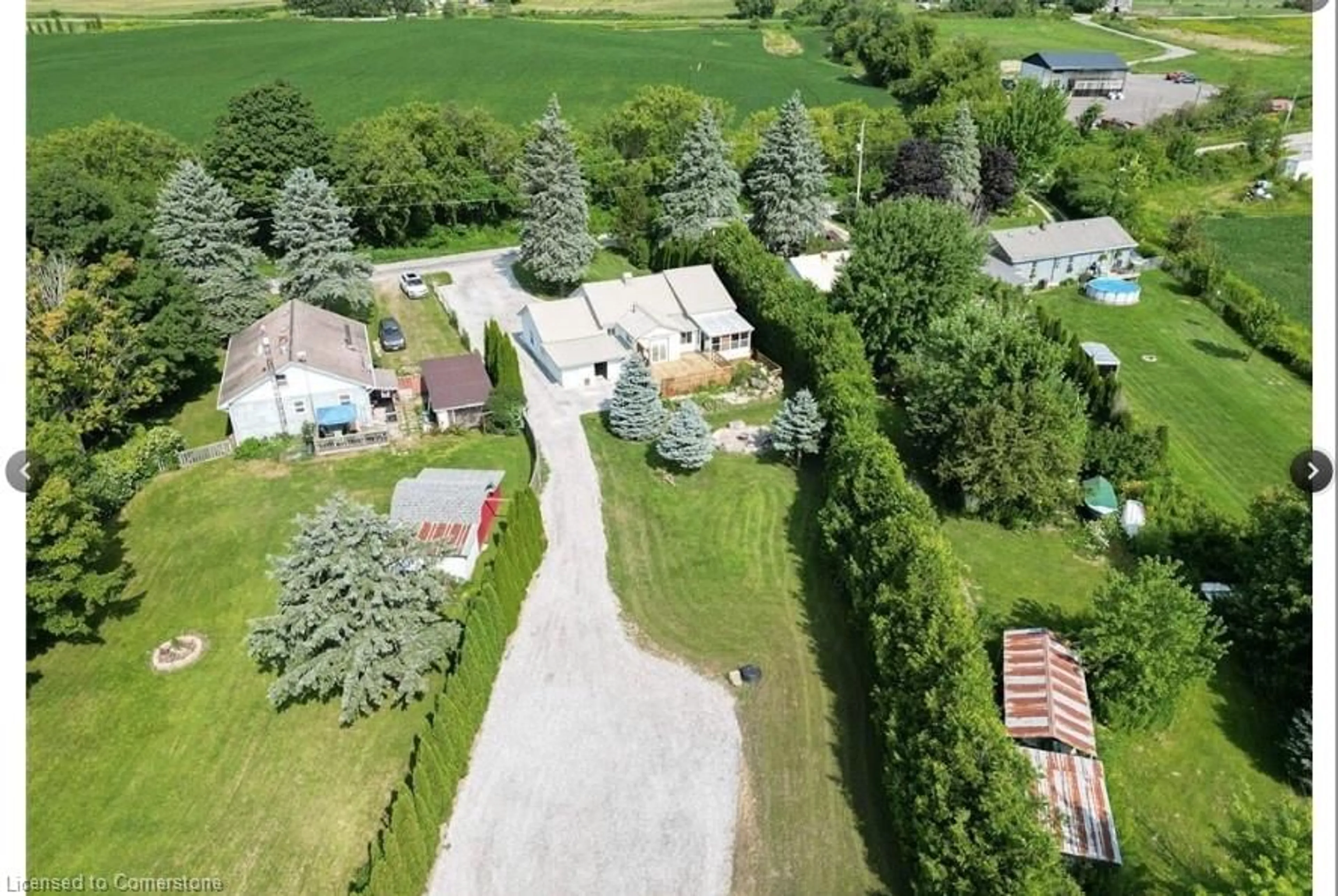 Frontside or backside of a home, cottage for 308 2nd Concession Rd, Tillsonburg Ontario N4G 4G9