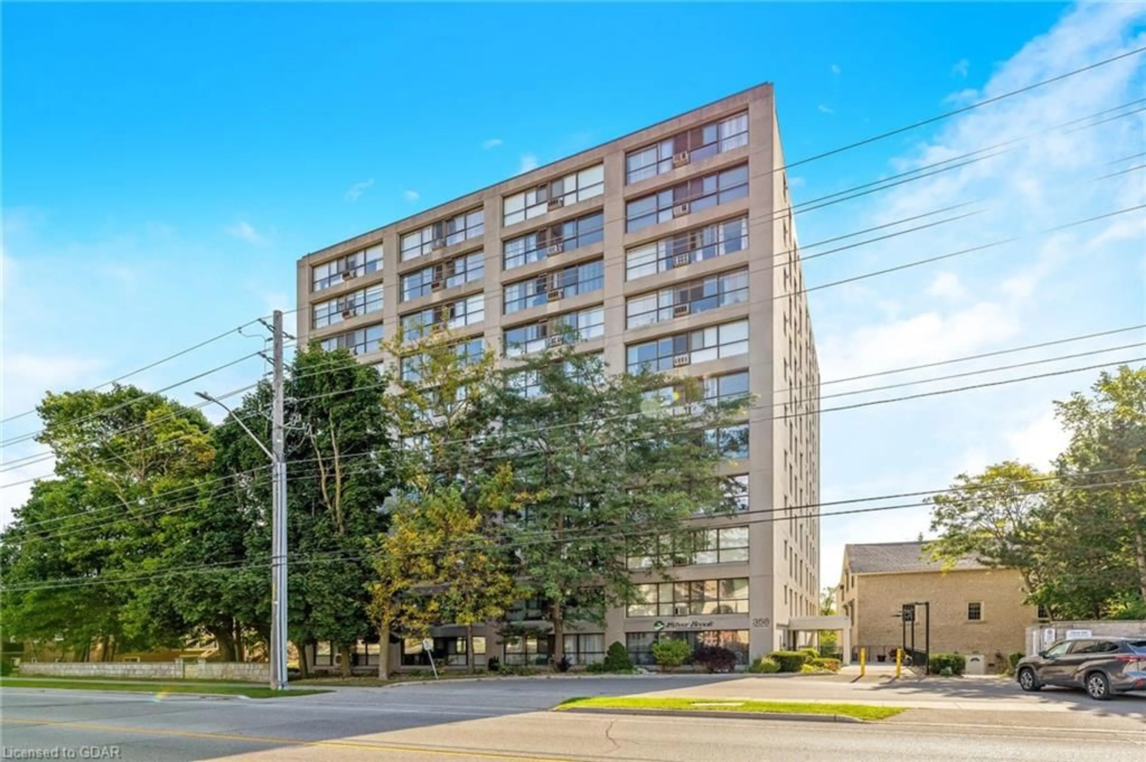 A pic from exterior of the house or condo, the front or back of building for 358 Waterloo Ave #204, Guelph Ontario N1H 7Y3