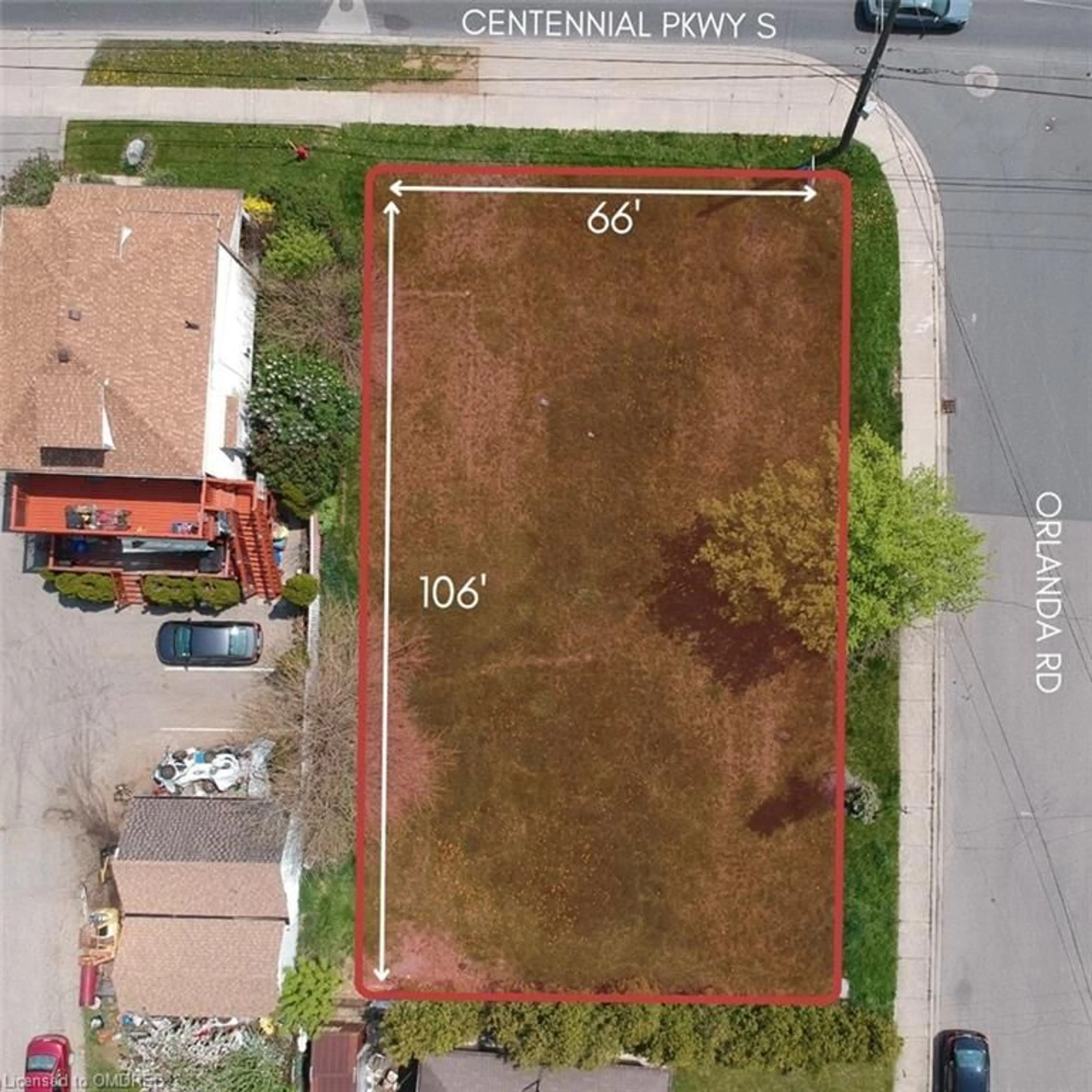 Frontside or backside of a home, the street view for 23 Centennial Pky, Stoney Creek Ontario L8G 2C1