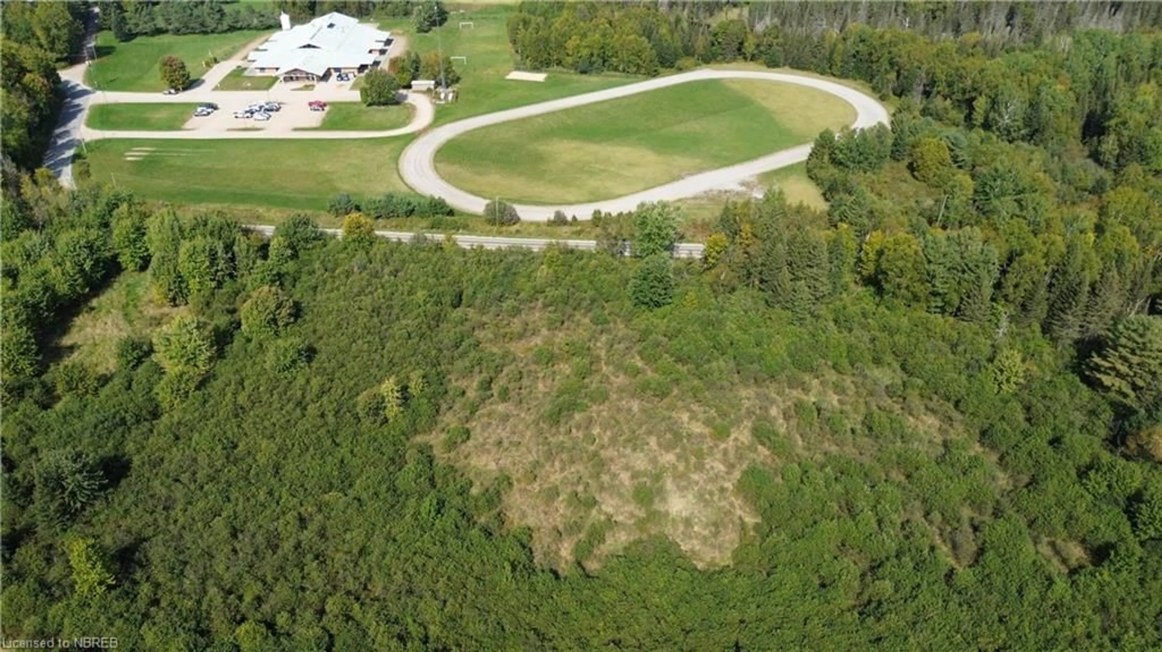 A pic from exterior of the house or condo, the fenced backyard for PT LT 12 CON 10 Nipissing, Nipissing Ontario P0H 1Z0