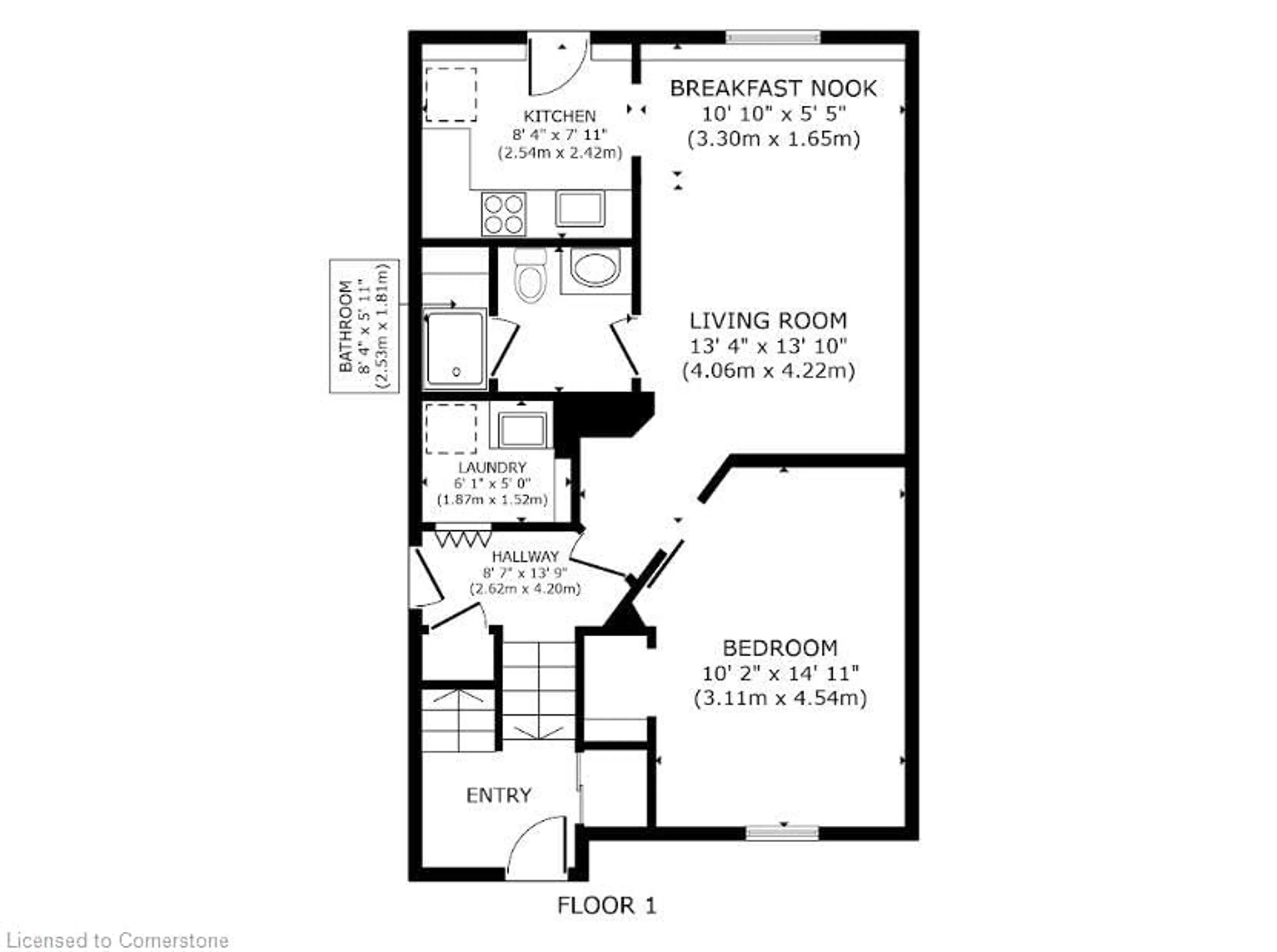 Floor plan for 56 Fennell St, Plattsville Ontario N0J 1S0