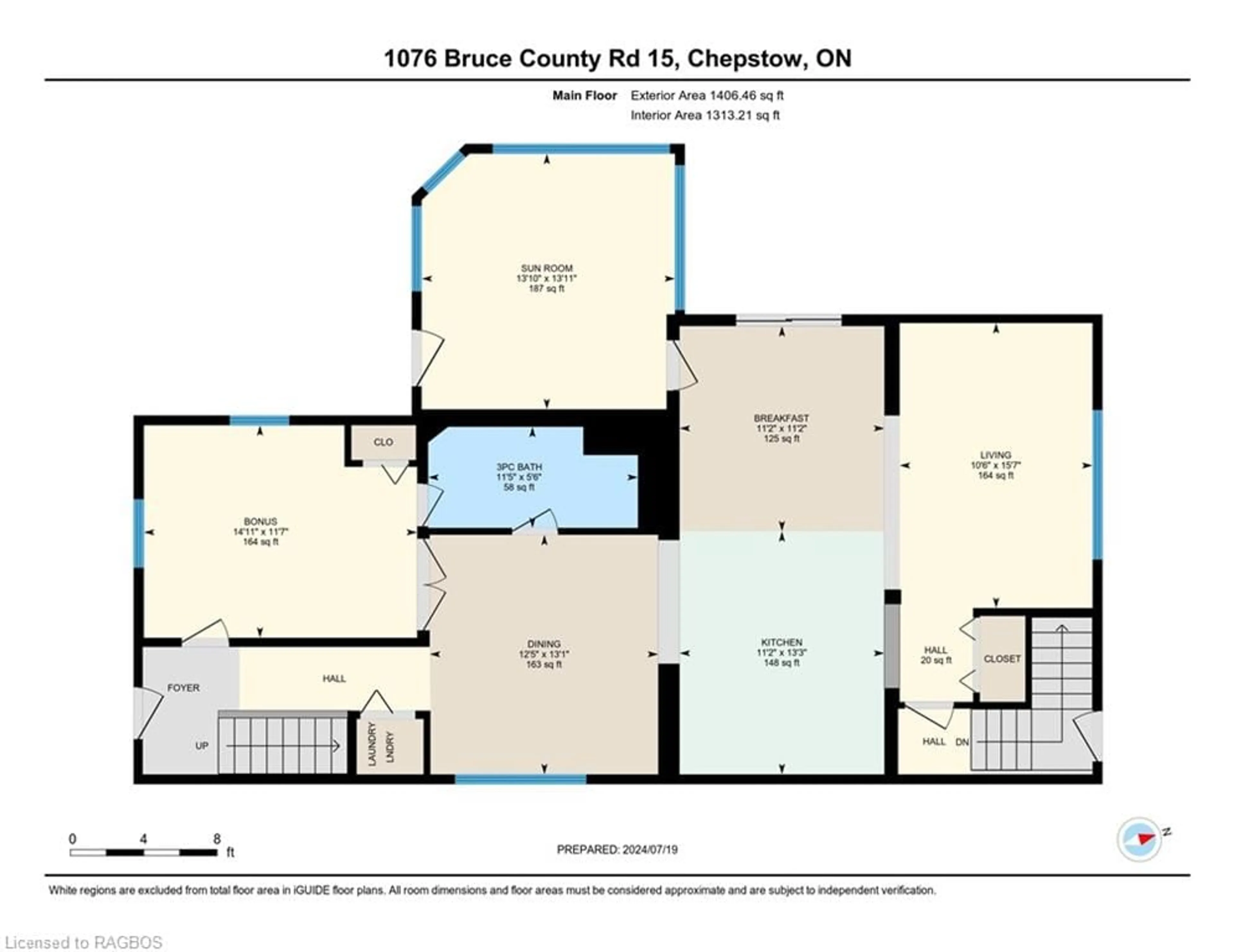 Floor plan for 1076 Bruce Road 15, Brockton Ontario N0G 1J0