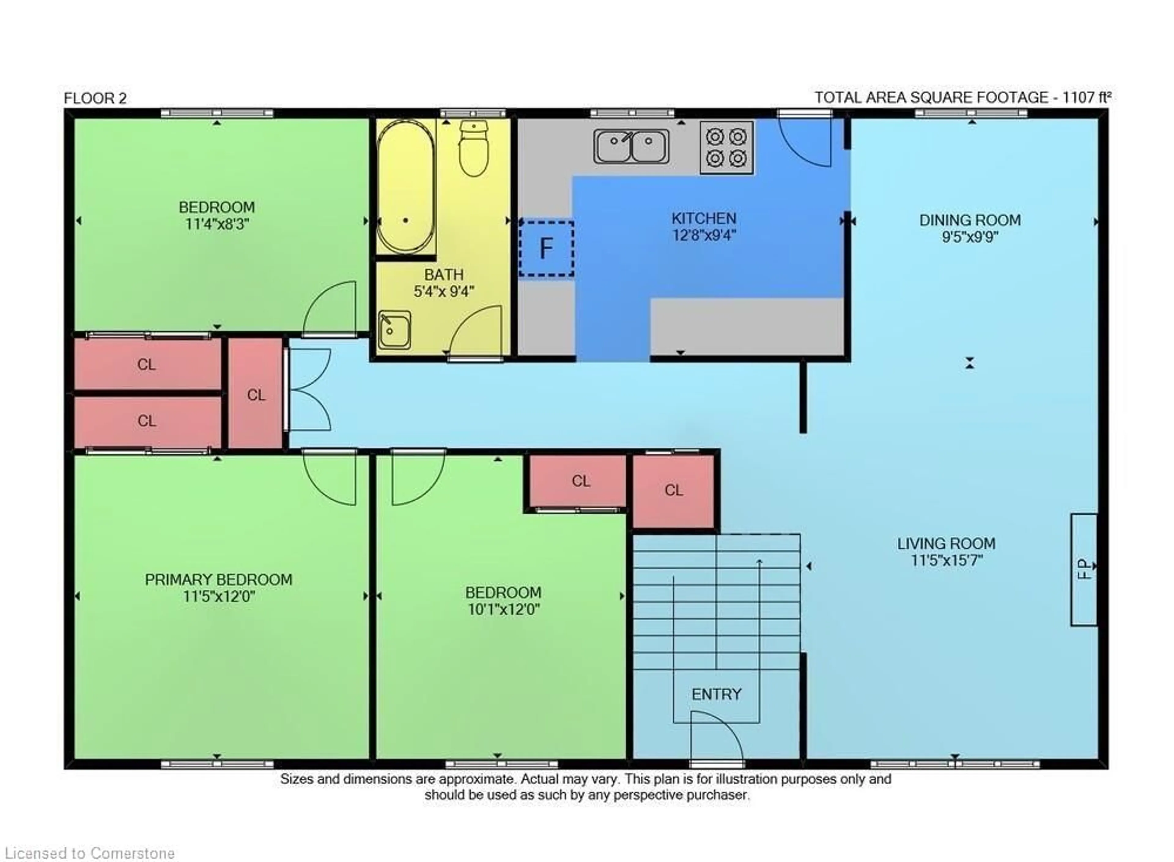 Floor plan for 14 Par Pl, Hamilton Ontario L8K 5V9