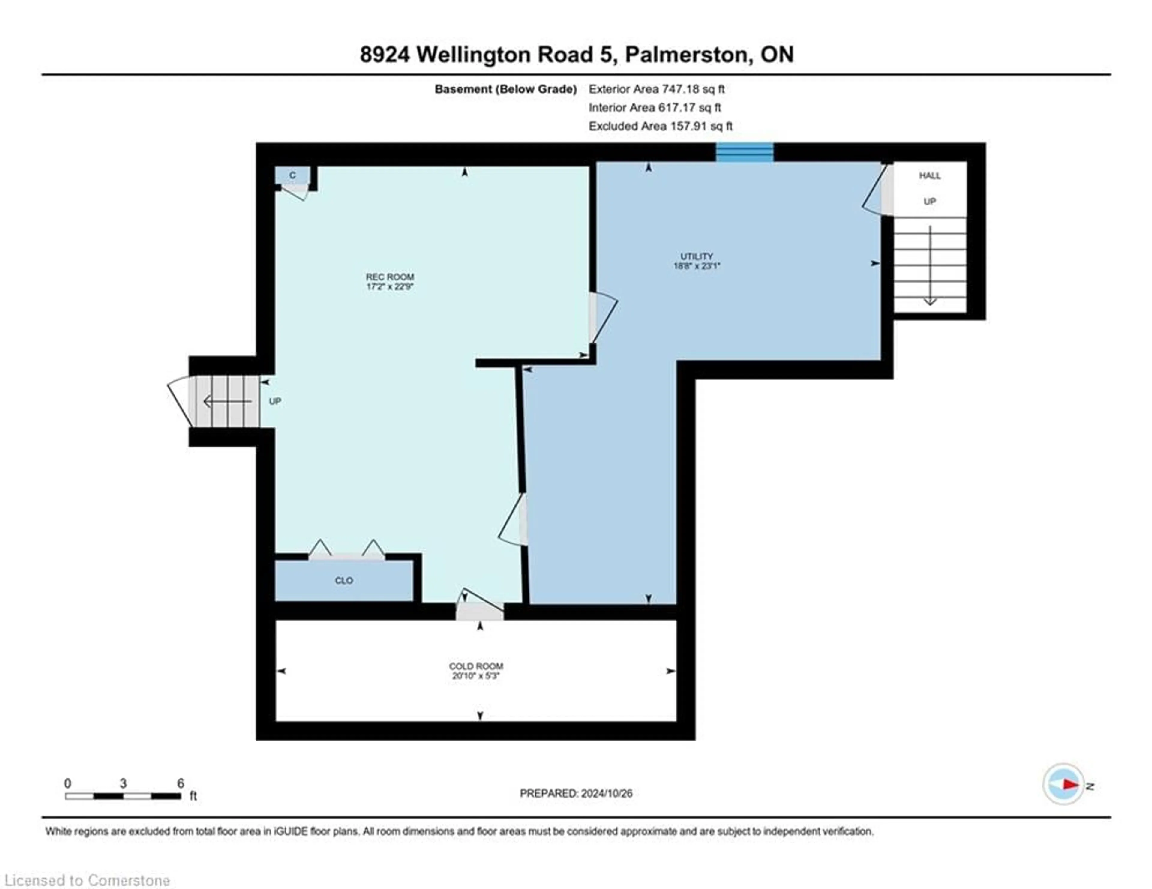 Floor plan for 8924 Wellington Rd 5, Palmerston Ontario N0G 2P0