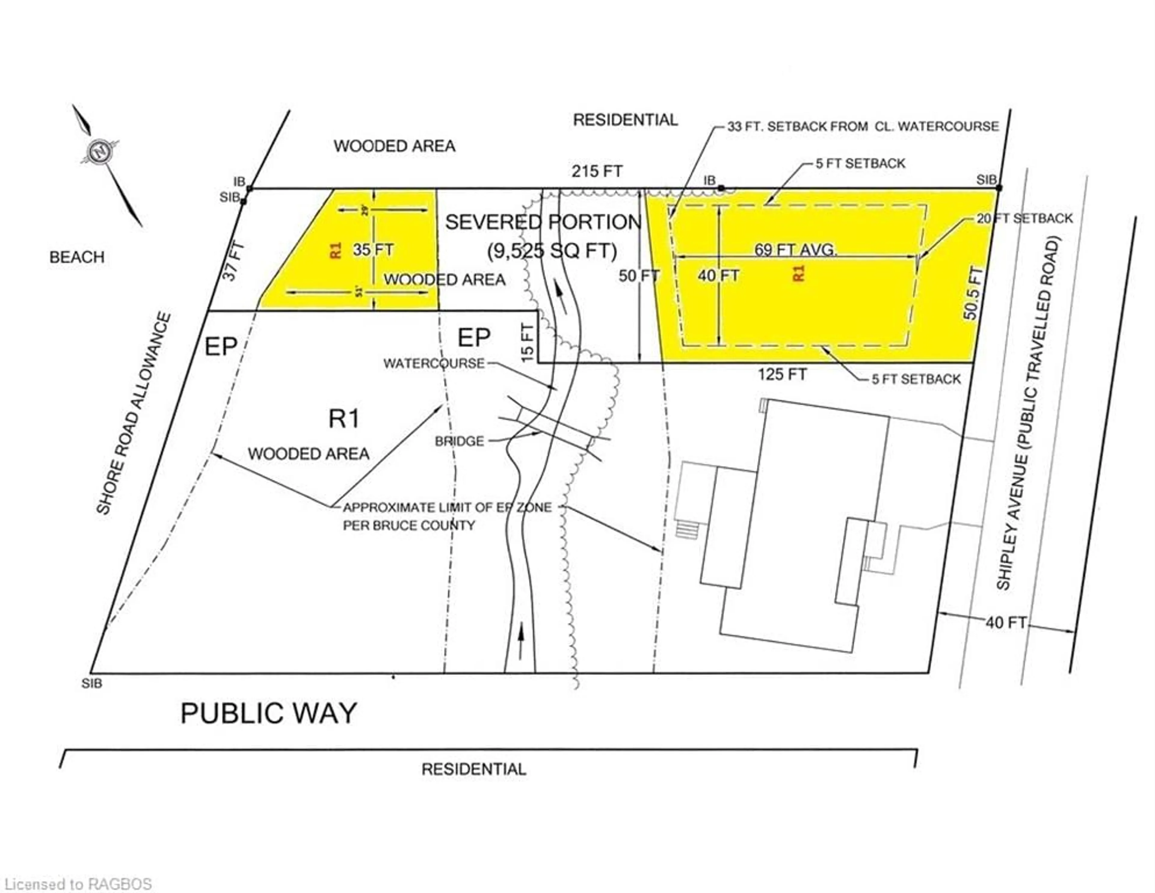 Floor plan for 000 Shipley Ave, Port Elgin Ontario N0H 2C5